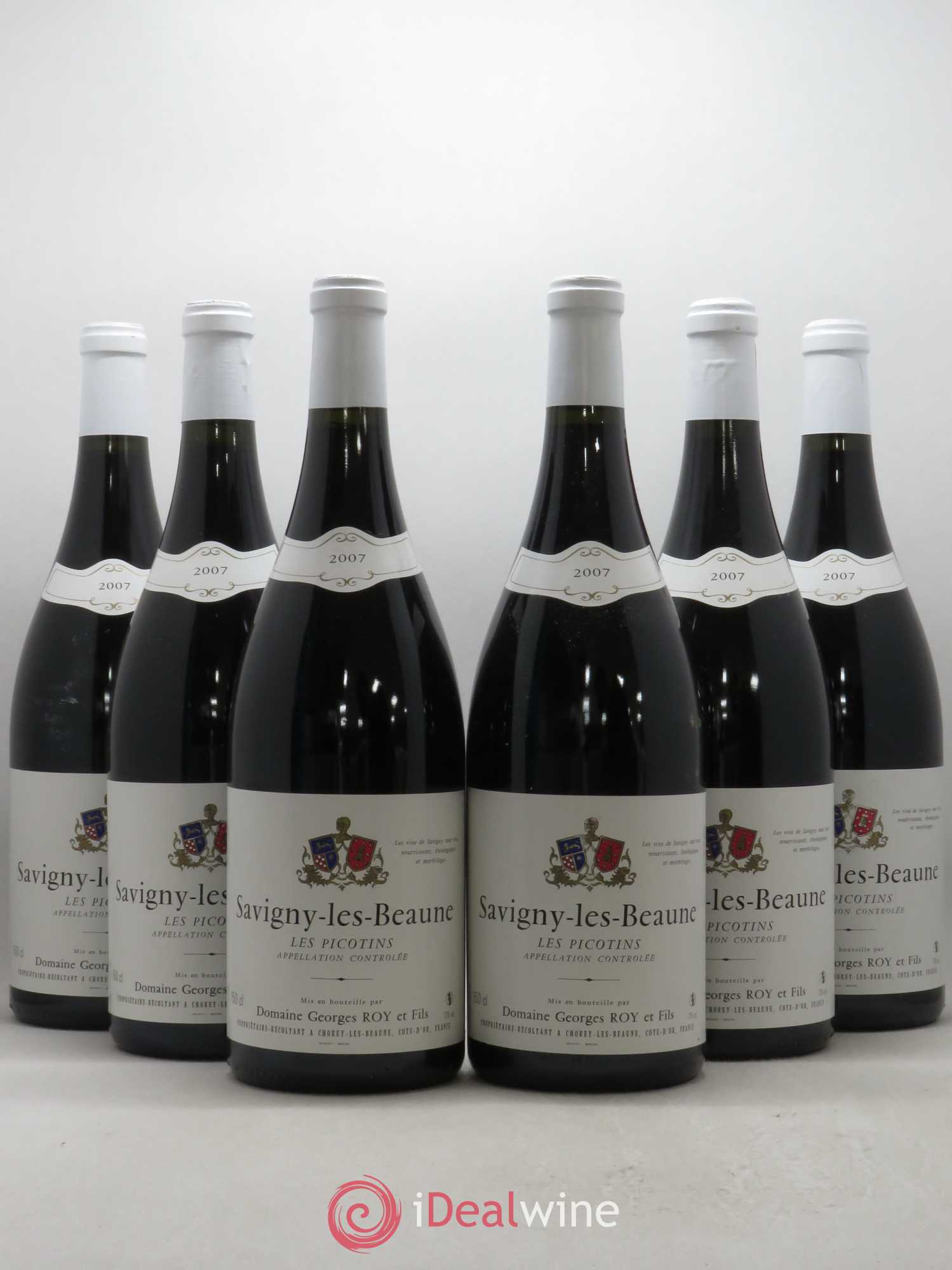 Savigny-lès-Beaune Les Picotins Georges Roy et Fils (Domaine) 2007 - Lot de 6 magnums - 0