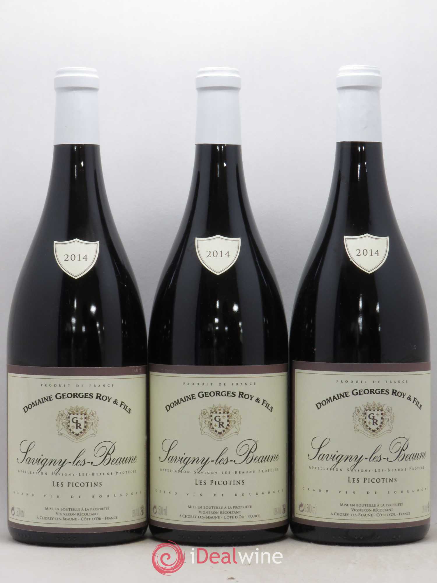 Savigny-lès-Beaune Les Picotins Georges Roy et Fils (Domaine) 2014 - Lot de 6 magnums - 2