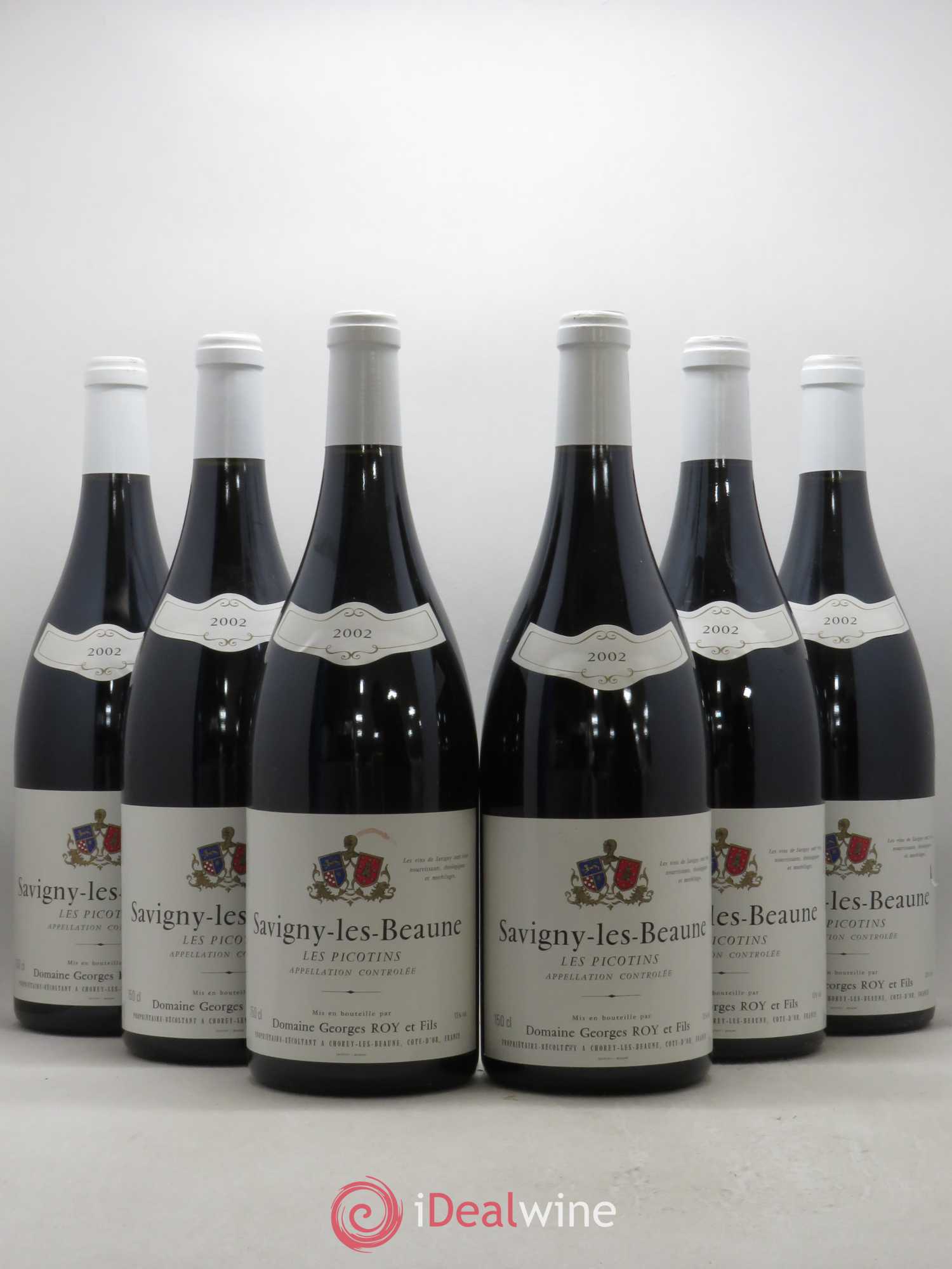 Savigny-lès-Beaune Les Picotins Georges Roy et Fils (Domaine) 2002 - Lot de 6 magnums - 0