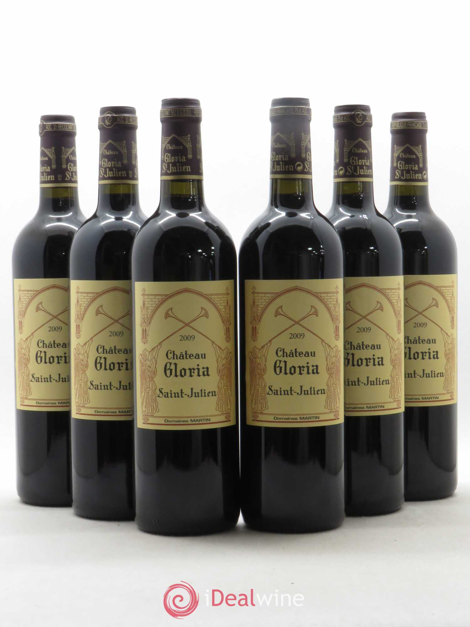 Château Gloria 2009 - Lot de 6 bouteilles - 0