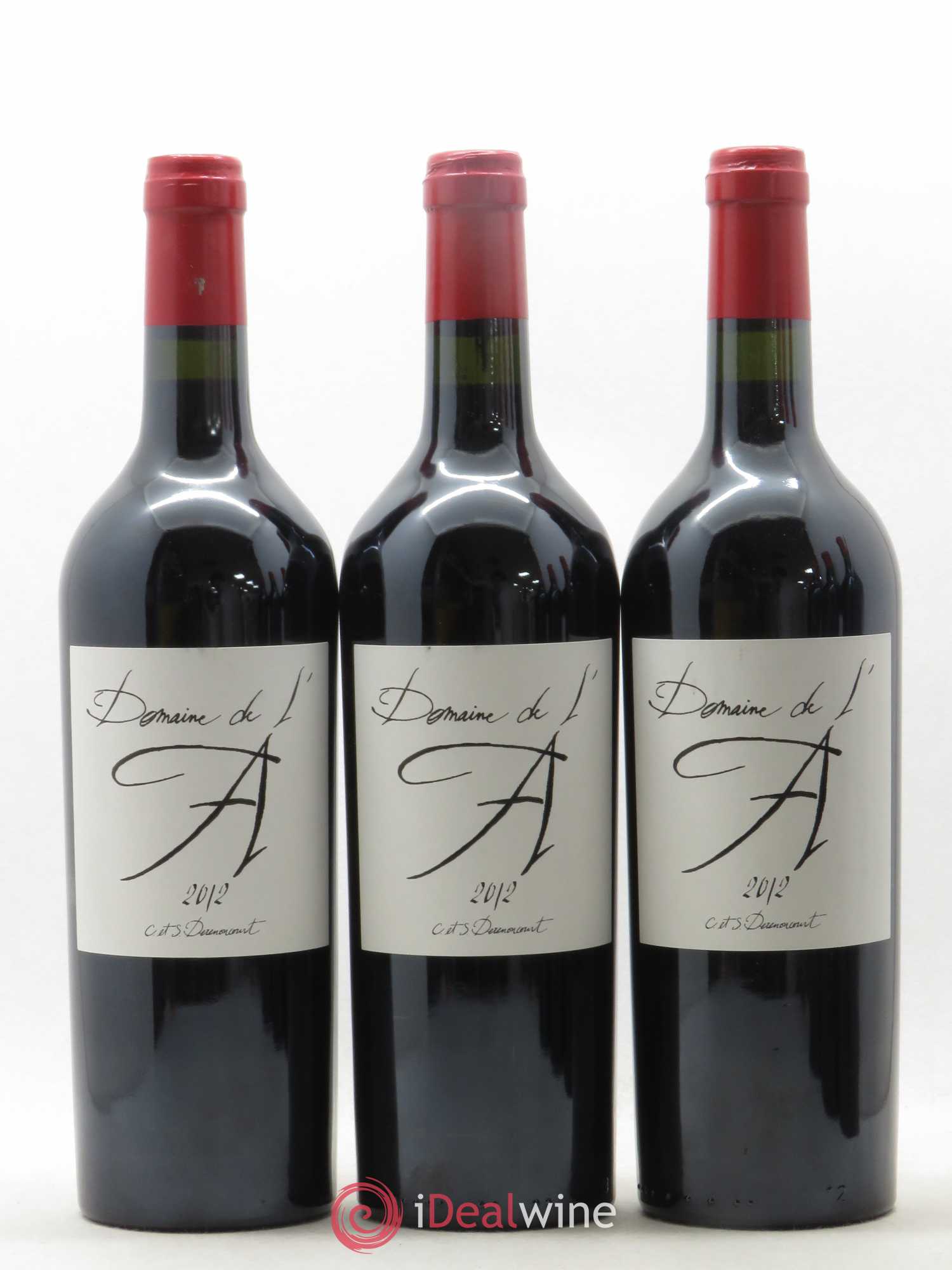Domaine de l'A 2012 - Lot de 6 bouteilles - 2