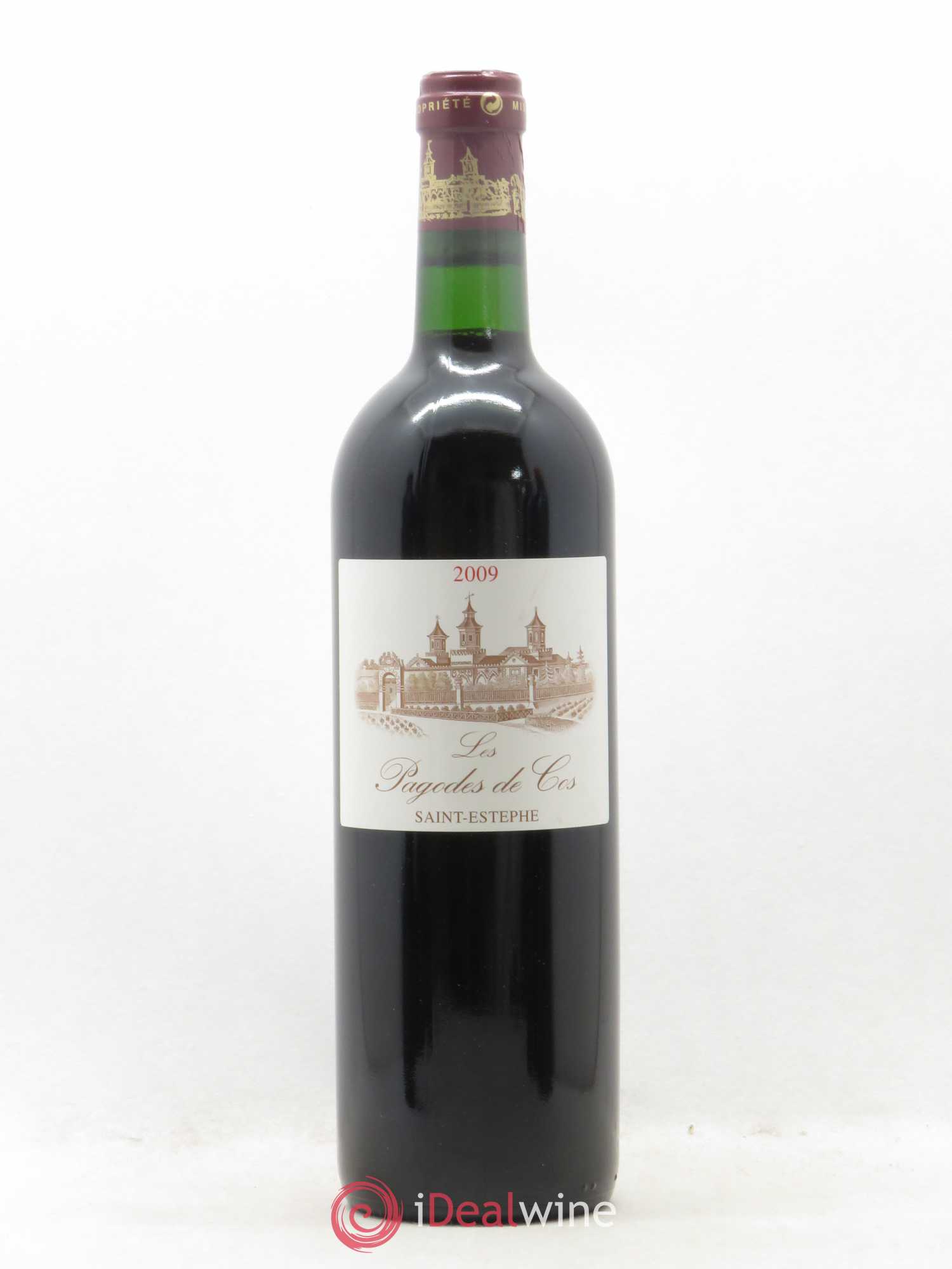 Les Pagodes de Cos Second Vin 2009 - Posten von 1 Flasche - 0