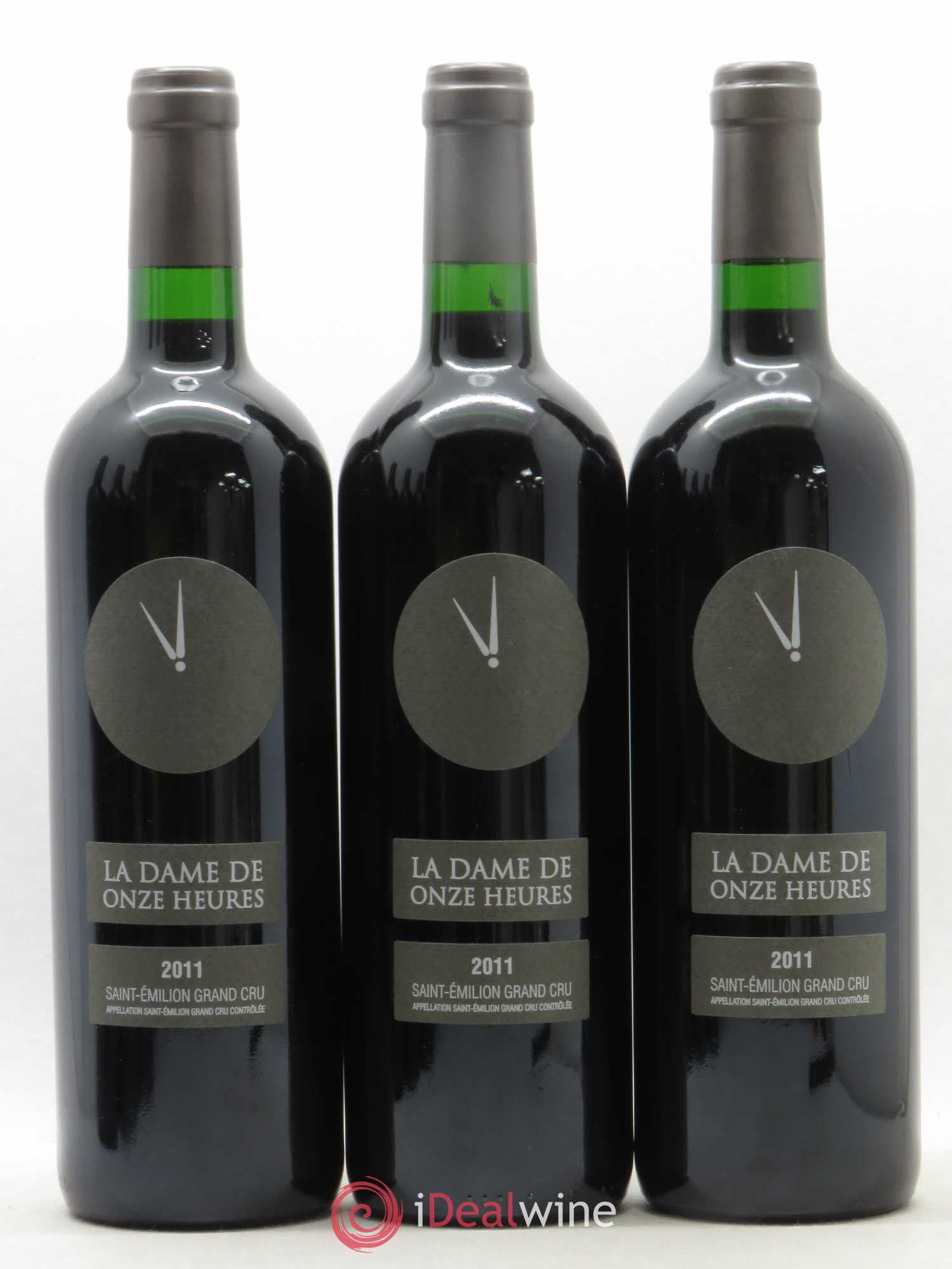 Saint-Émilion Dame de Onze Heure Vincent Rapin 2011 - Lot de 6 bouteilles - 1