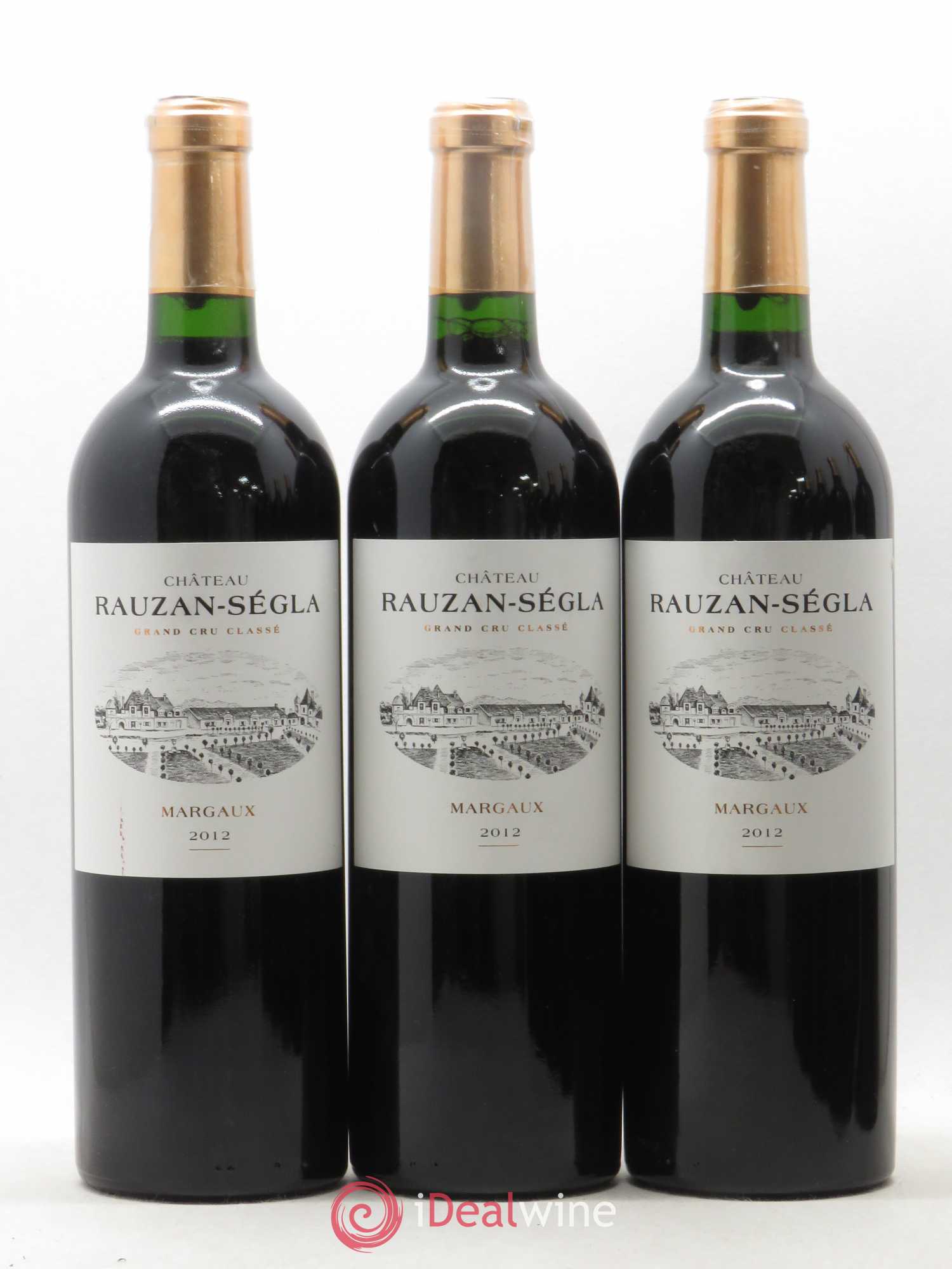 Château Rauzan Ségla Grand Cru Classé 2012 - Lot de 3 bouteilles - 0