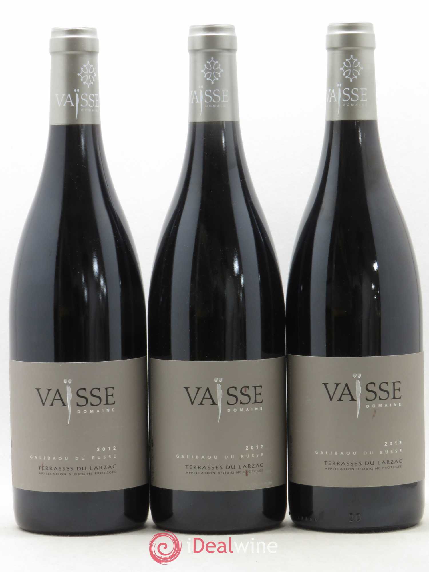 Terrasses du Larzac Galibaou du Russe Vaisse (Domaine) 2012 - Lot de 3 bouteilles - 0