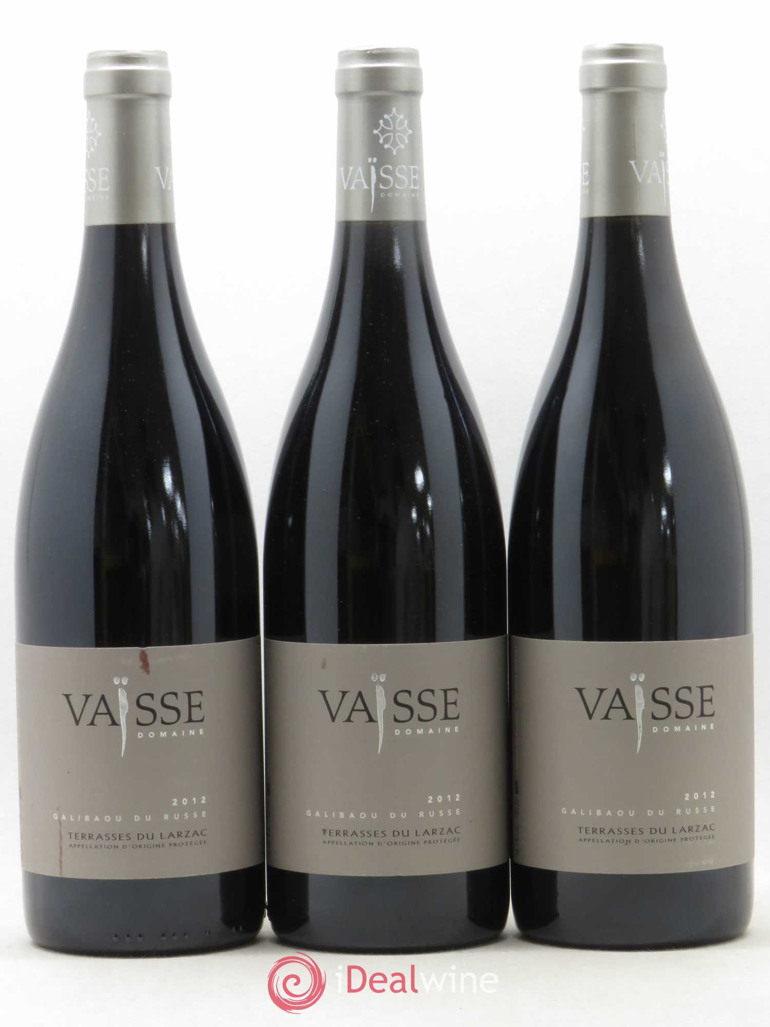 Terrasses du Larzac Galibaou du Russe Vaisse (Domaine) 2012 - Lot de 3 bouteilles - 0