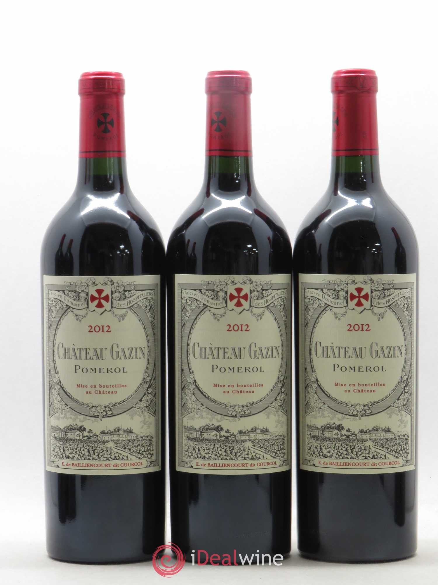 Château Gazin 2012 - Lot de 6 bouteilles - 1
