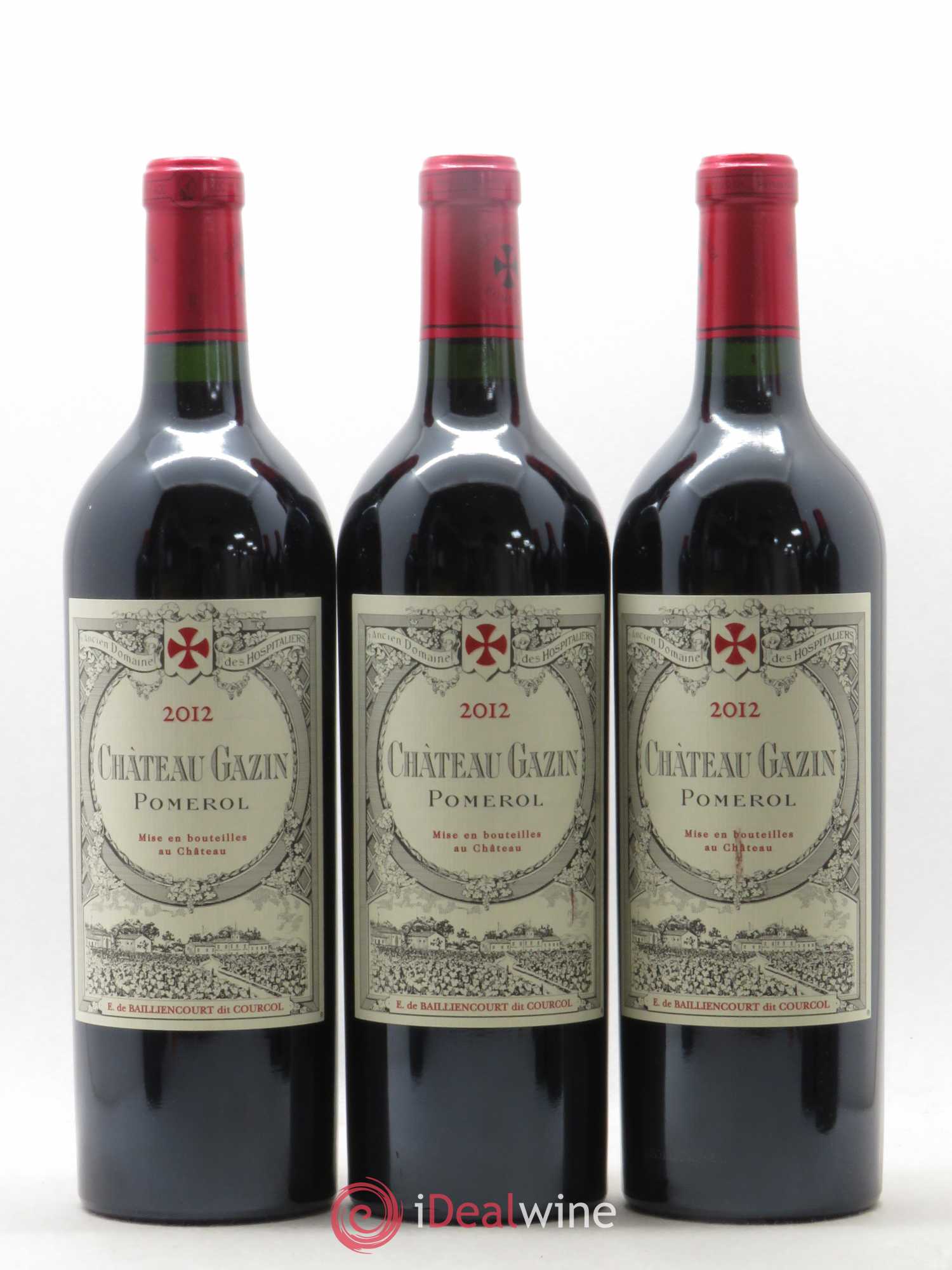 Château Gazin 2012 - Lot de 6 bouteilles - 2