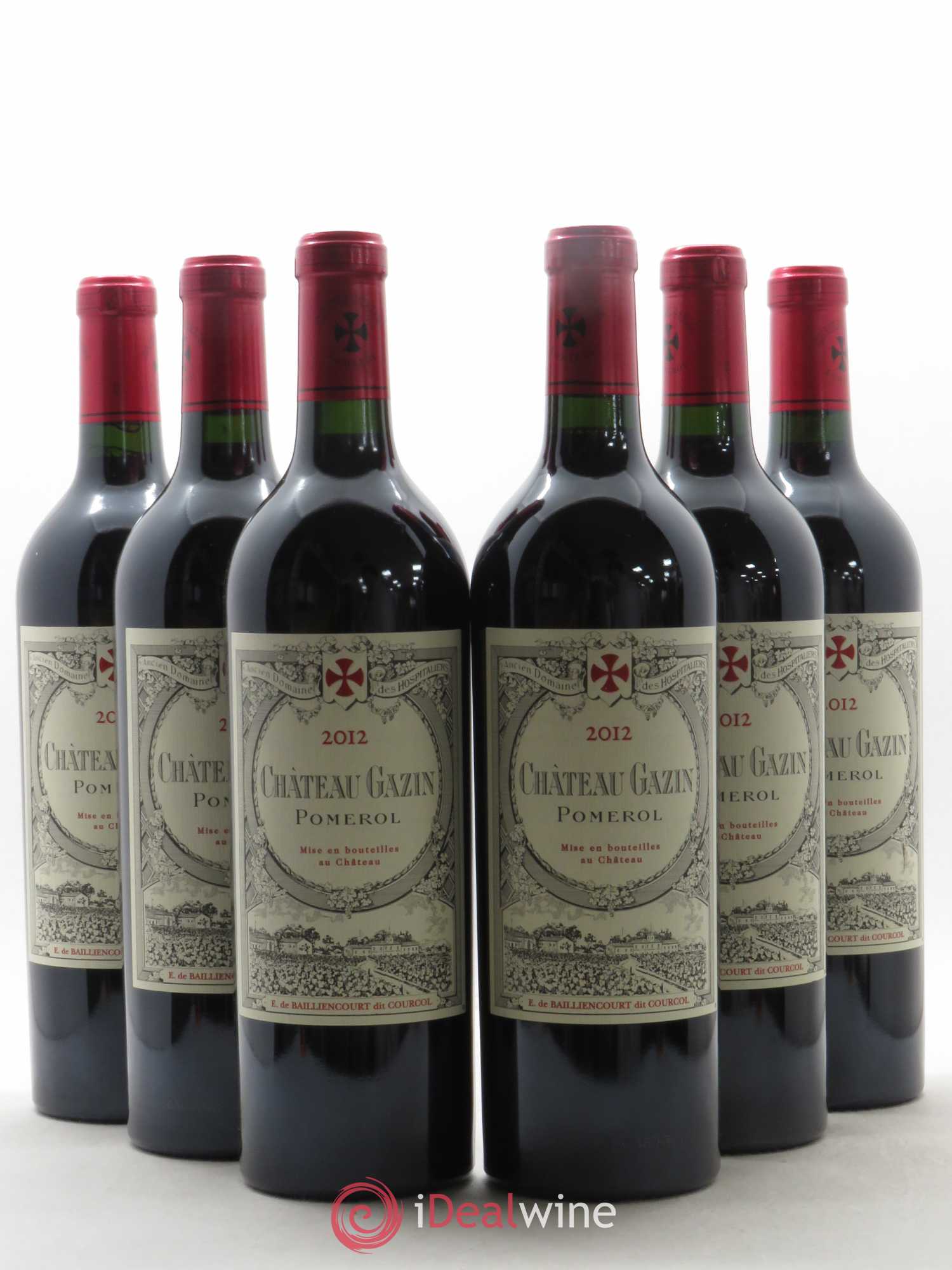 Château Gazin 2012 - Lot de 6 bouteilles - 0