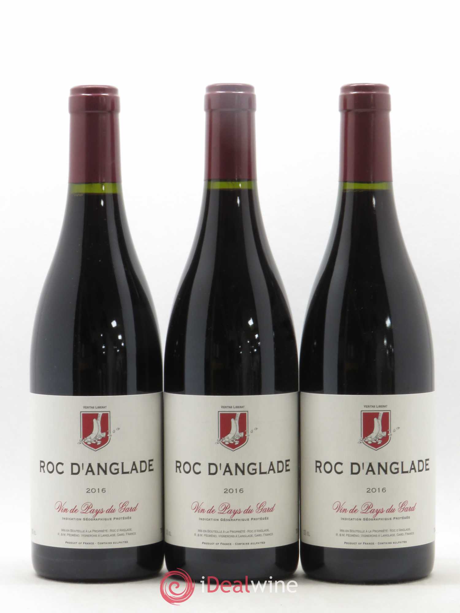 Gard Roc d'Anglade Rémy Pédréno 2016 - Posten von 3 Flaschen - 0