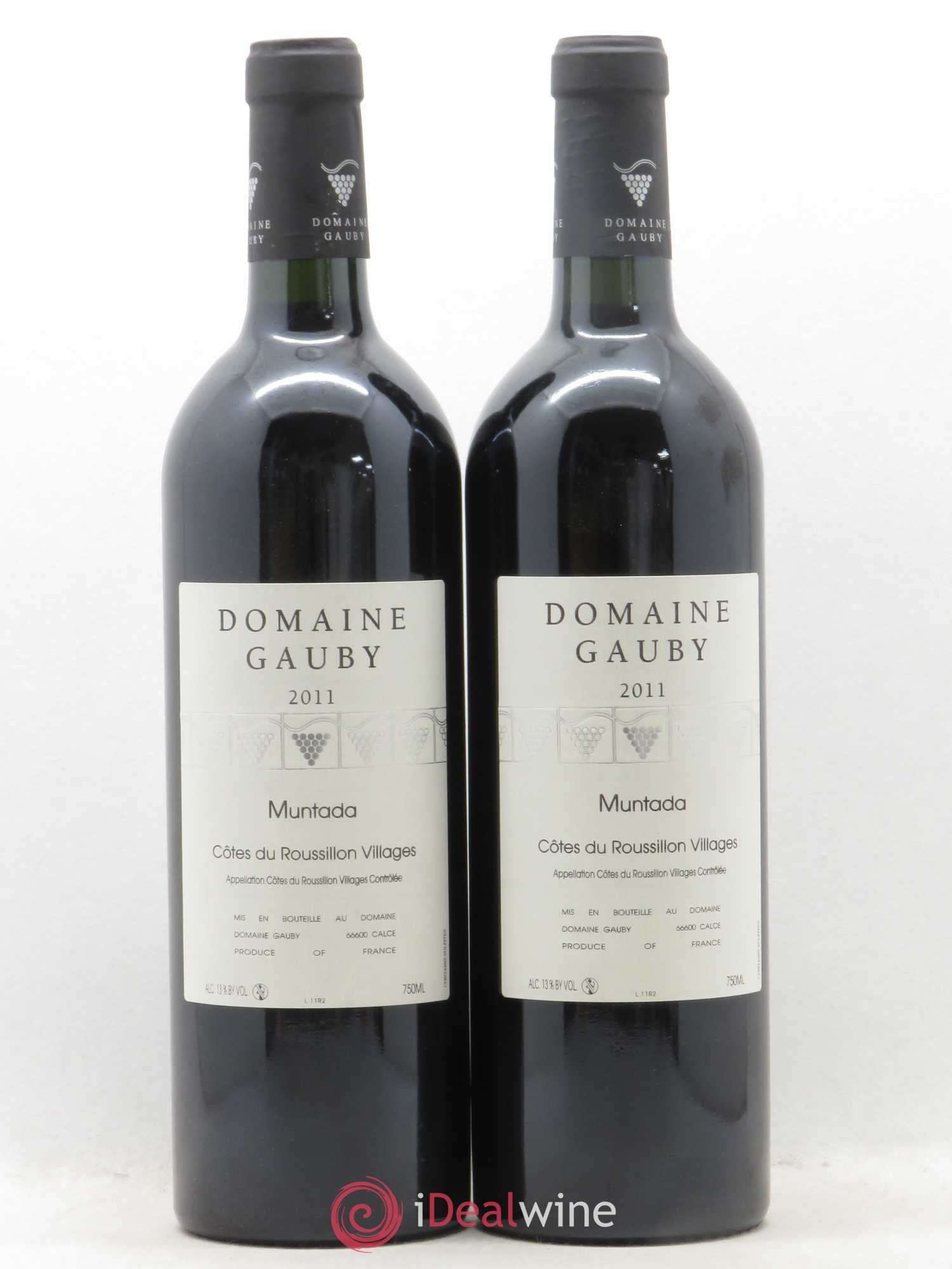 Côtes Catalanes (anciennement Côtes du Roussillon Villages) La Muntada Gauby (Domaine) 2011 - Lot de 2 bouteilles - 0
