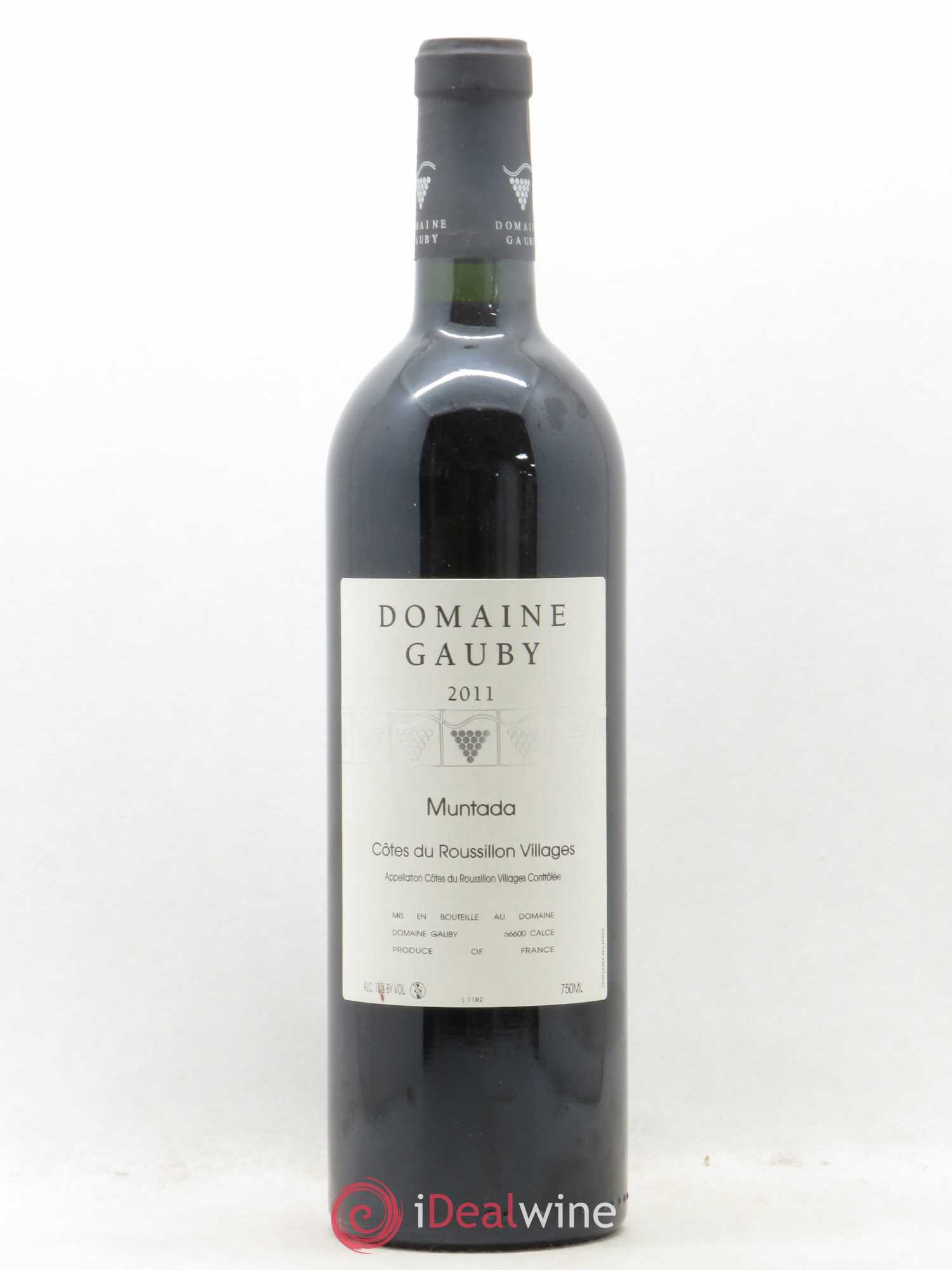 Côtes Catalanes (anciennement Côtes du Roussillon Villages) La Muntada Gauby (Domaine) 2011 - Lot de 1 bouteille - 0