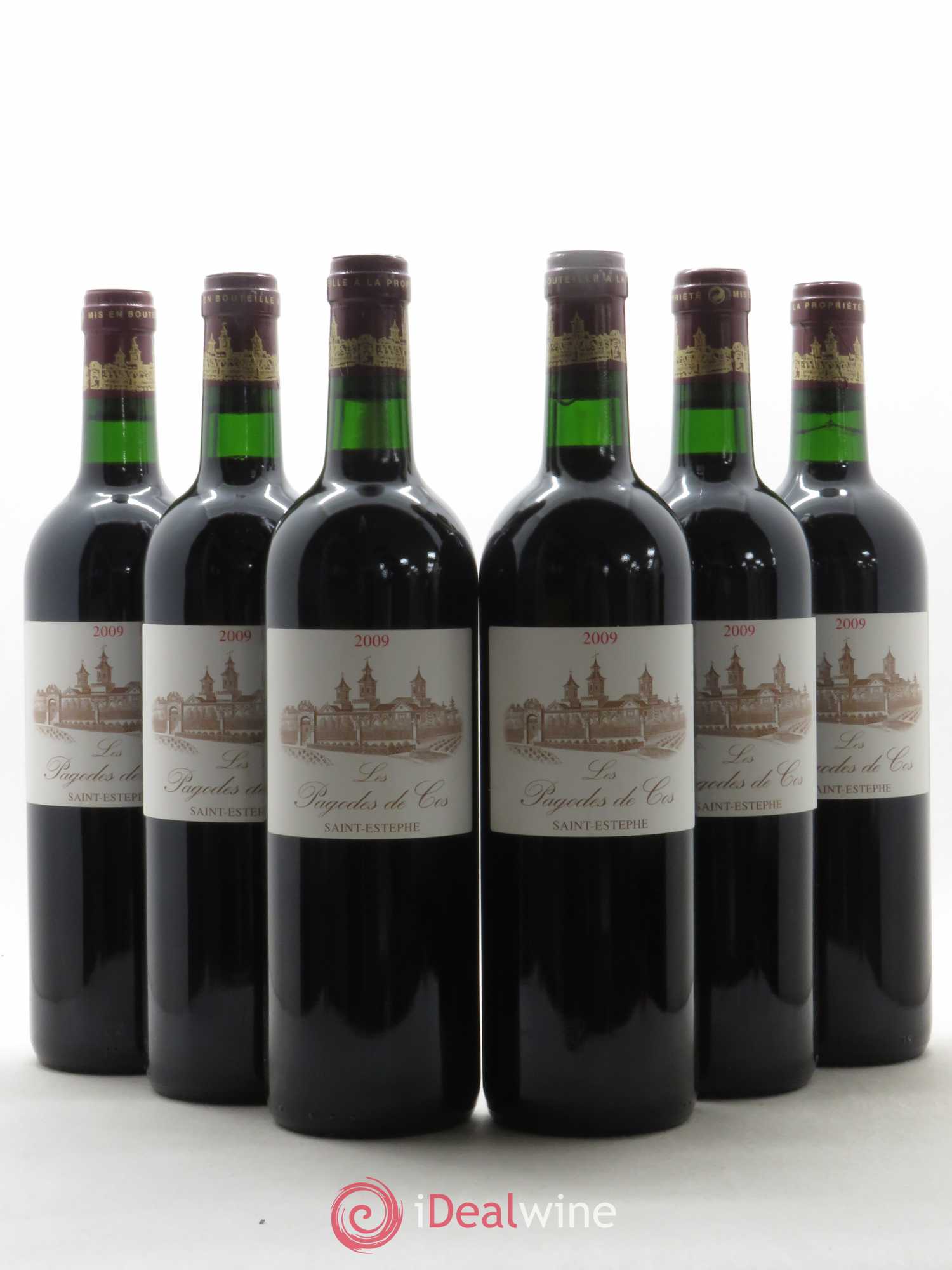 Les Pagodes de Cos Second Vin 2009 - Lot de 6 bouteilles - 0