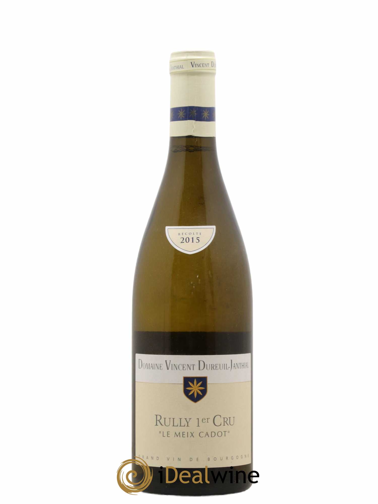 Rully 1er Cru Le Meix Cadot Vincent Dureuil-Janthial 2015 - Lot de 1 bouteille - 0