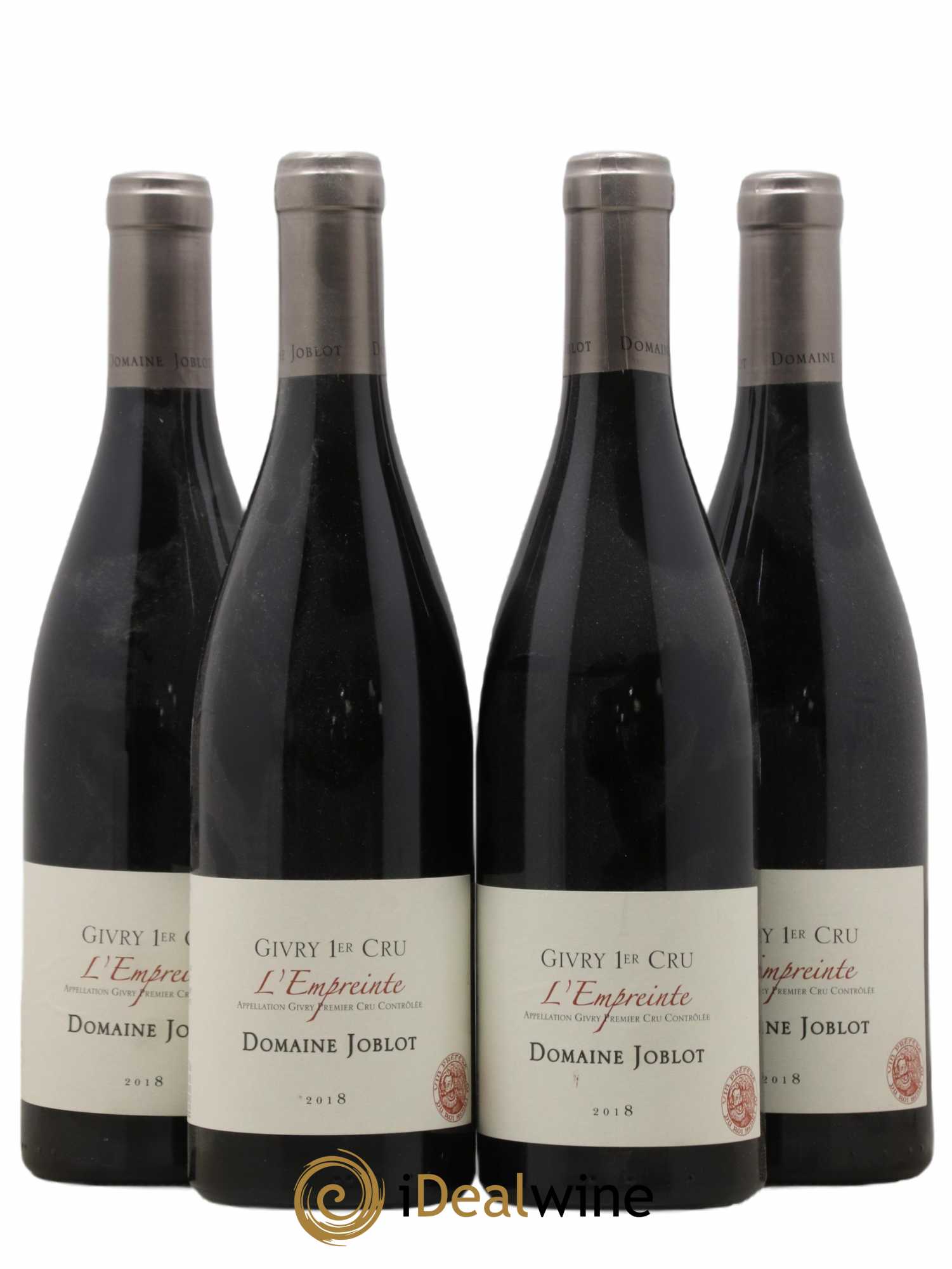 Givry 1er Cru L'Empreinte Joblot (Domaine) 2018 - Lot de 4 bouteilles - 0