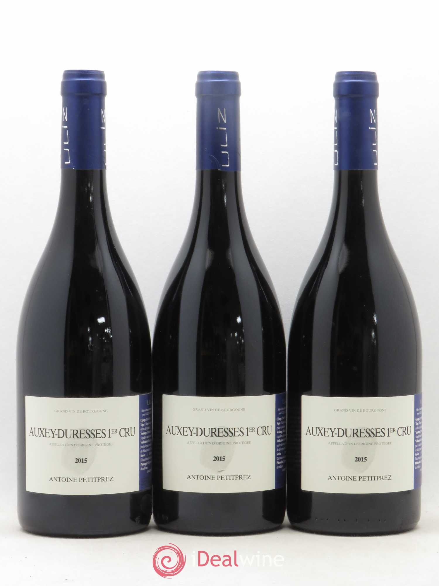 Auxey-Duresses 1er Cru Antoine Petitprez Maison Uliz 2015 - Posten von 3 Flaschen - 0