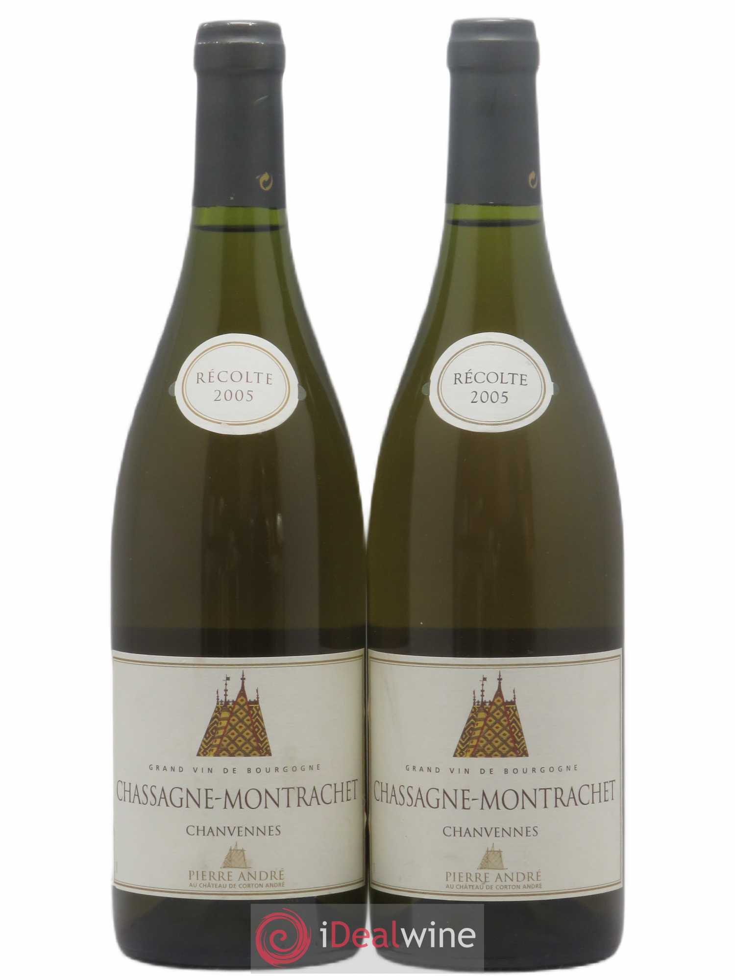 Chassagne-Montrachet Chanvennes Pierre Andre 2005 - Posten von 2 Flaschen - 0