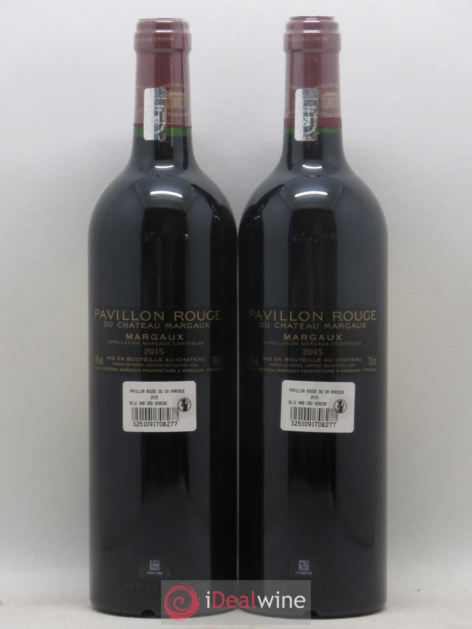 Pavillon Rouge du Château Margaux Second Vin 2015 - Lot de 2 bouteilles - 1