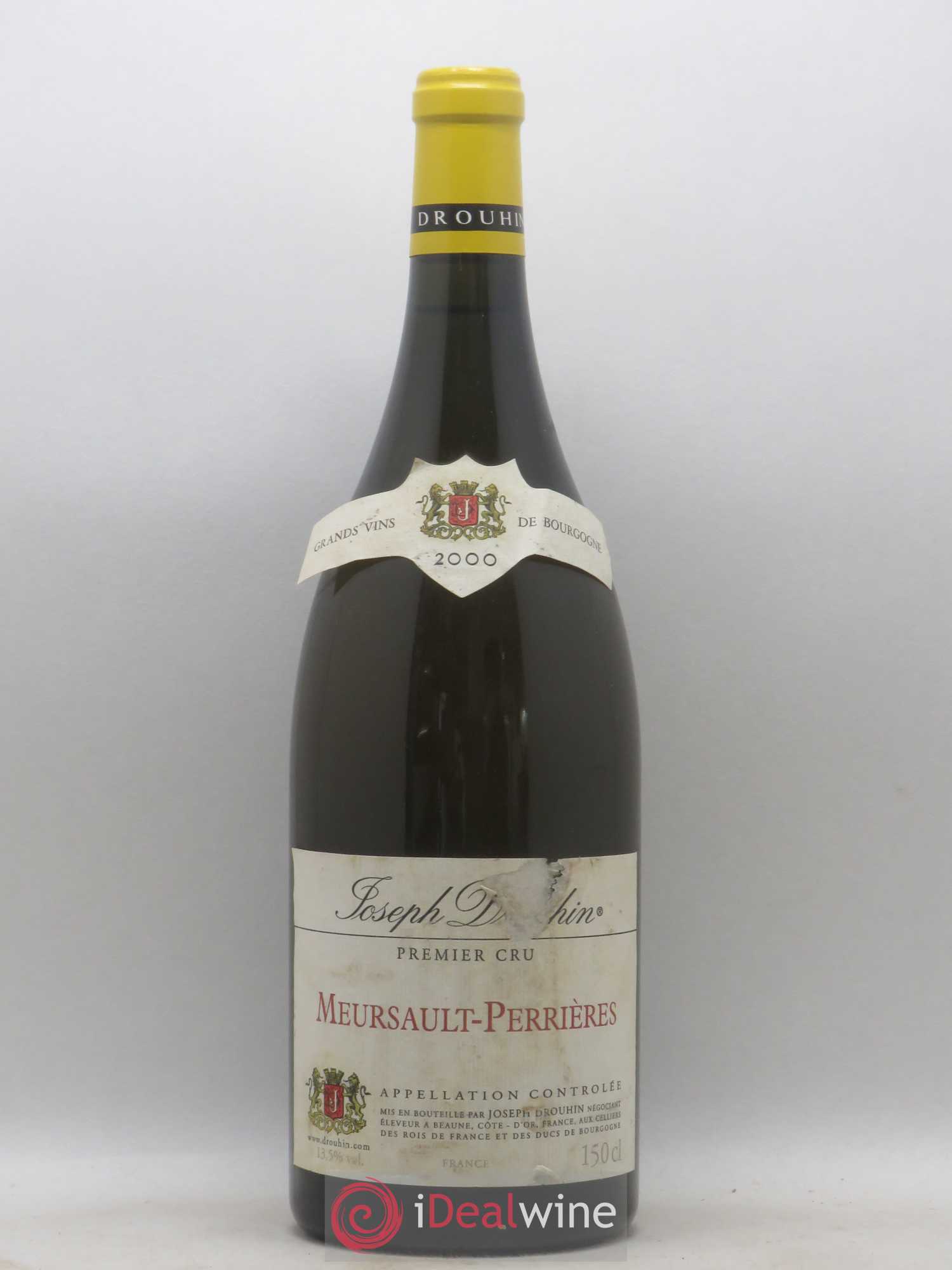 Meursault 1er Cru Perrières Joseph Drouhin 2000 - Lot de 1 magnum - 0