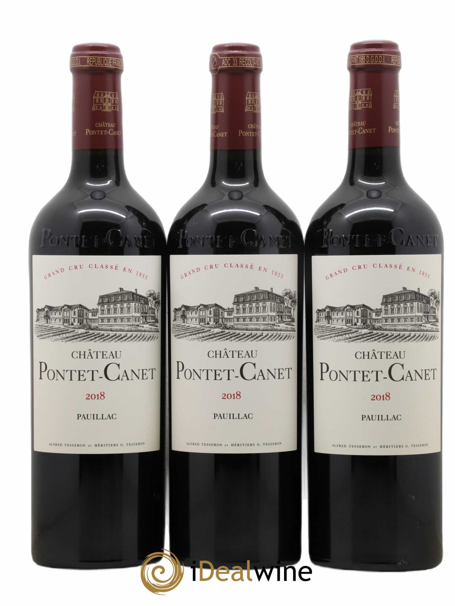 Château Pontet Canet 5ème Grand Cru Classé 2018 - Lot of 6 bottles - 2
