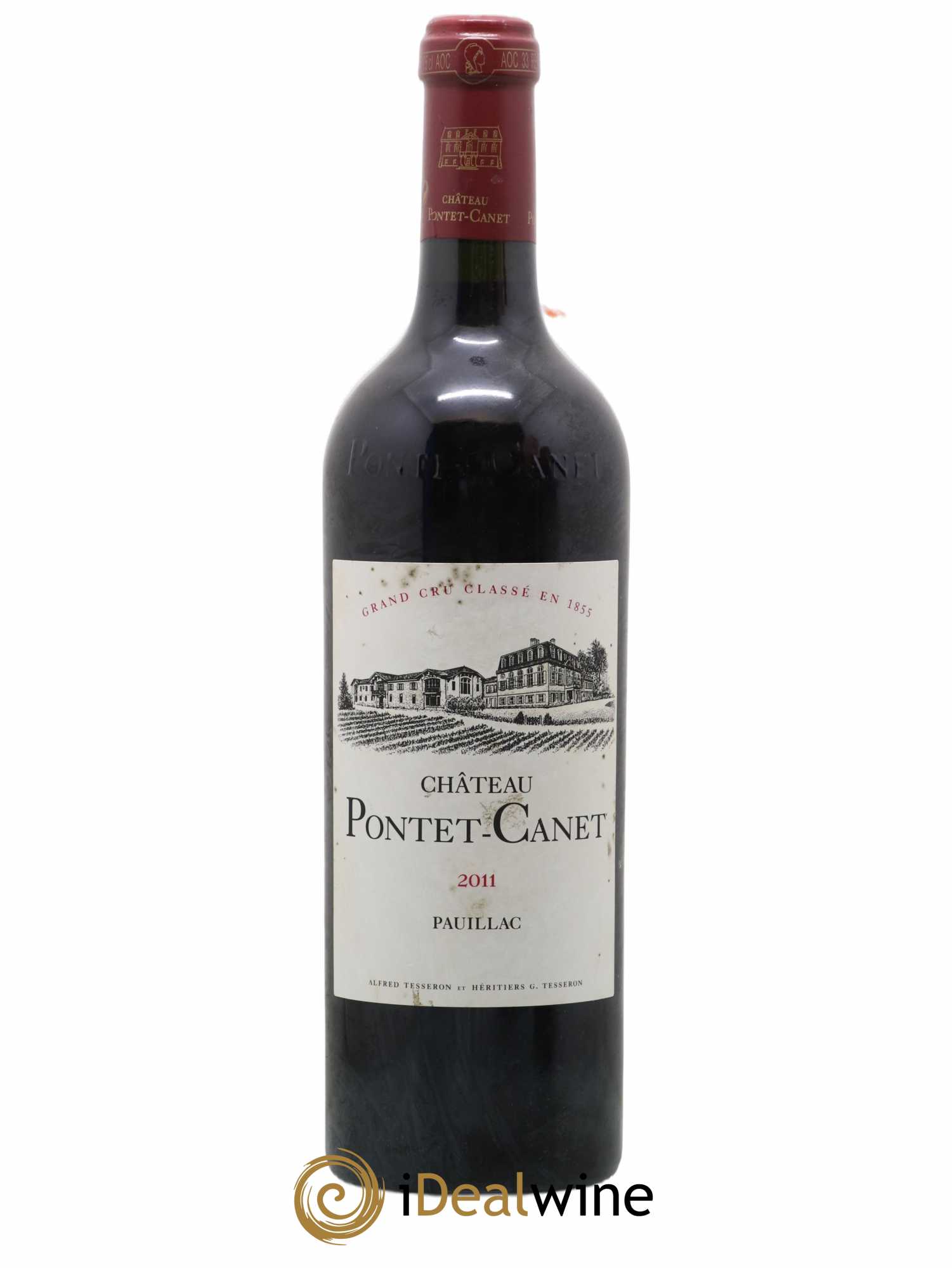 Château Pontet Canet 5ème Grand Cru Classé 2011 - Lot de 1 bouteille - 0