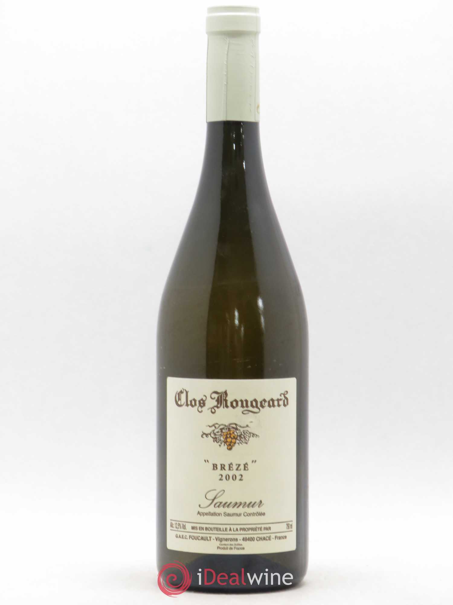 Saumur Brézé Clos Rougeard 2002 - Posten von 1 Flasche - 0