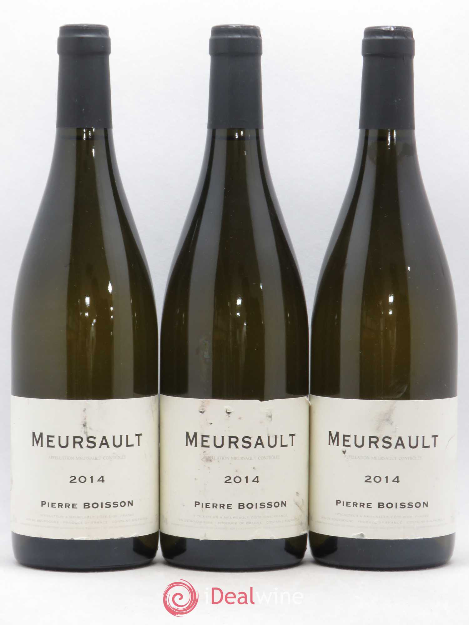 Meursault Pierre Boisson (Domaine) 2014 - Lot de 3 bouteilles - 0
