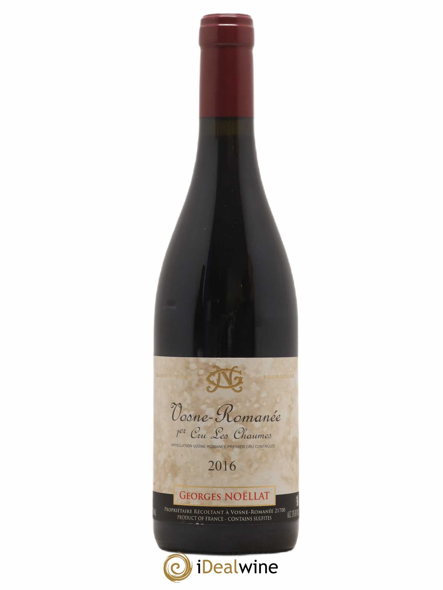 Vosne-Romanée 1er Cru Les Chaumes Georges Noëllat (Domaine) 2016 - Lot de 1 bouteille - 0