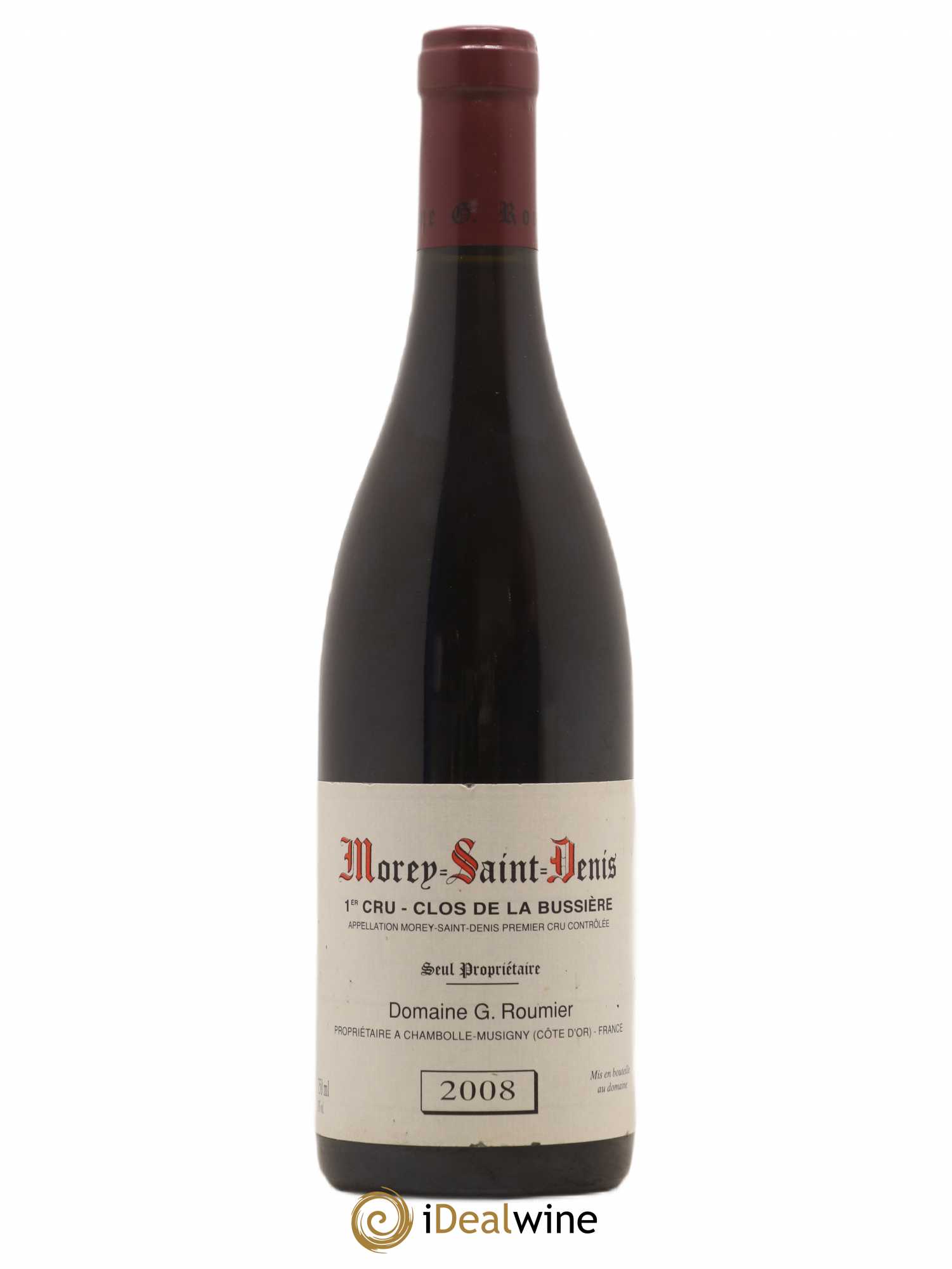 Morey-Saint-Denis 1er Cru Clos de la Bussière Georges Roumier (Domaine) 2008 - Lot de 1 bouteille - 0