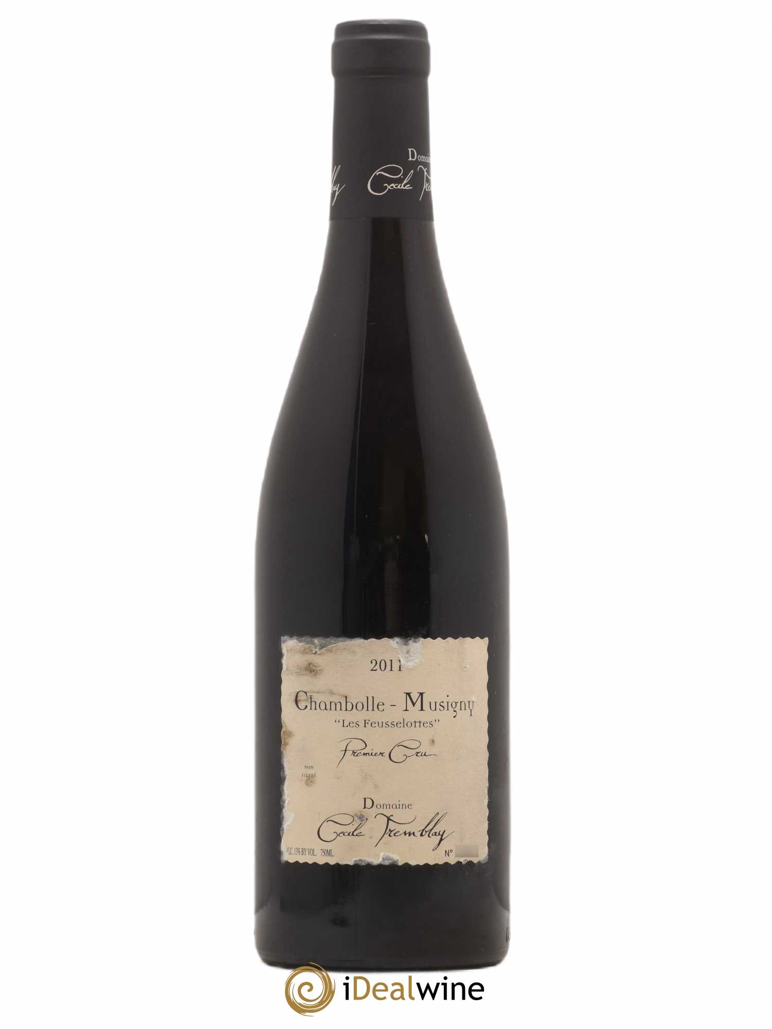 Chambolle-Musigny 1er Cru Les Feusselottes Cécile Tremblay 2011 - Lot de 1 bouteille - 0