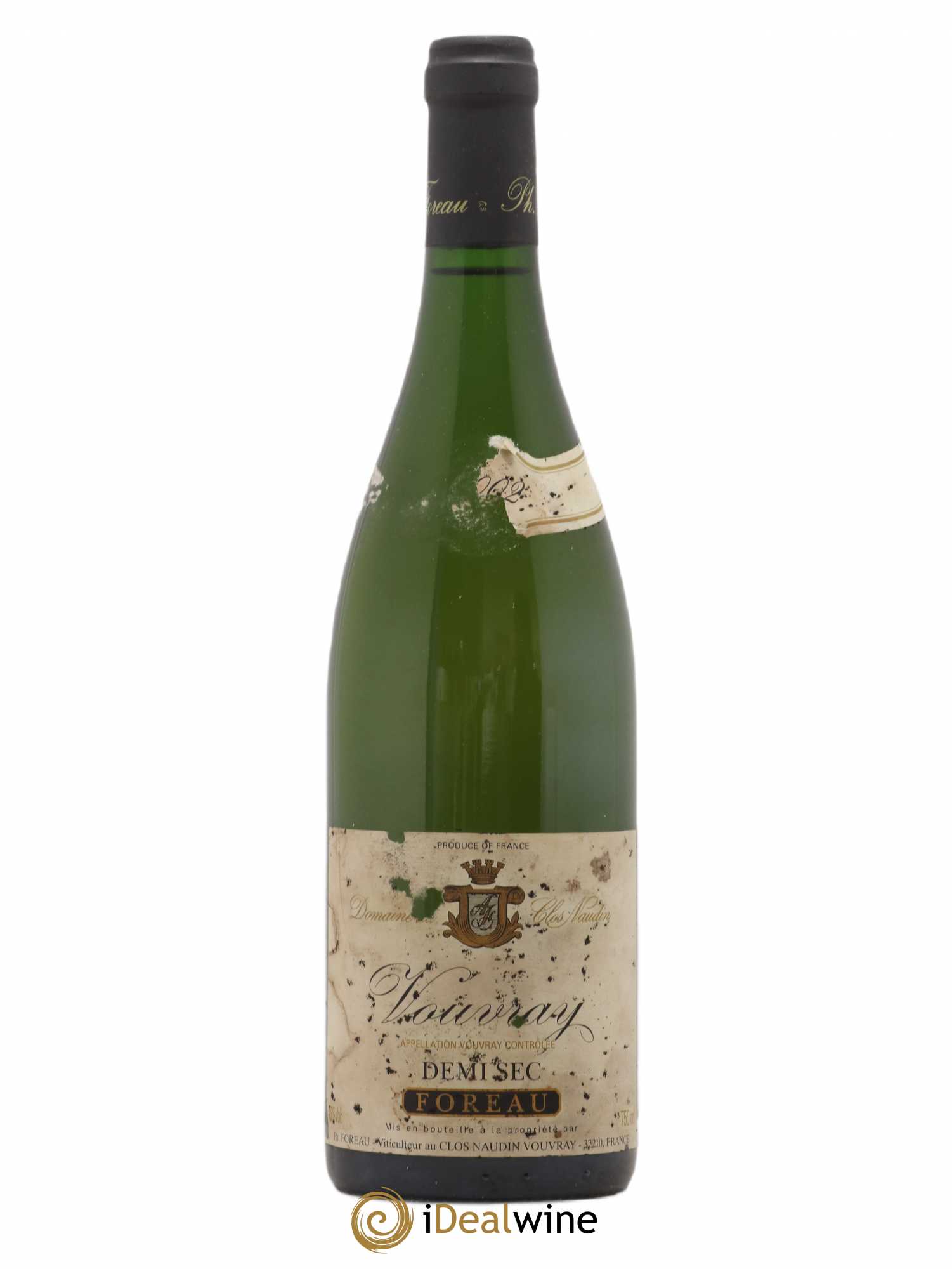 Vouvray Demi-Sec Clos Naudin - Philippe Foreau 2002 - Lot de 1 bouteille - 0