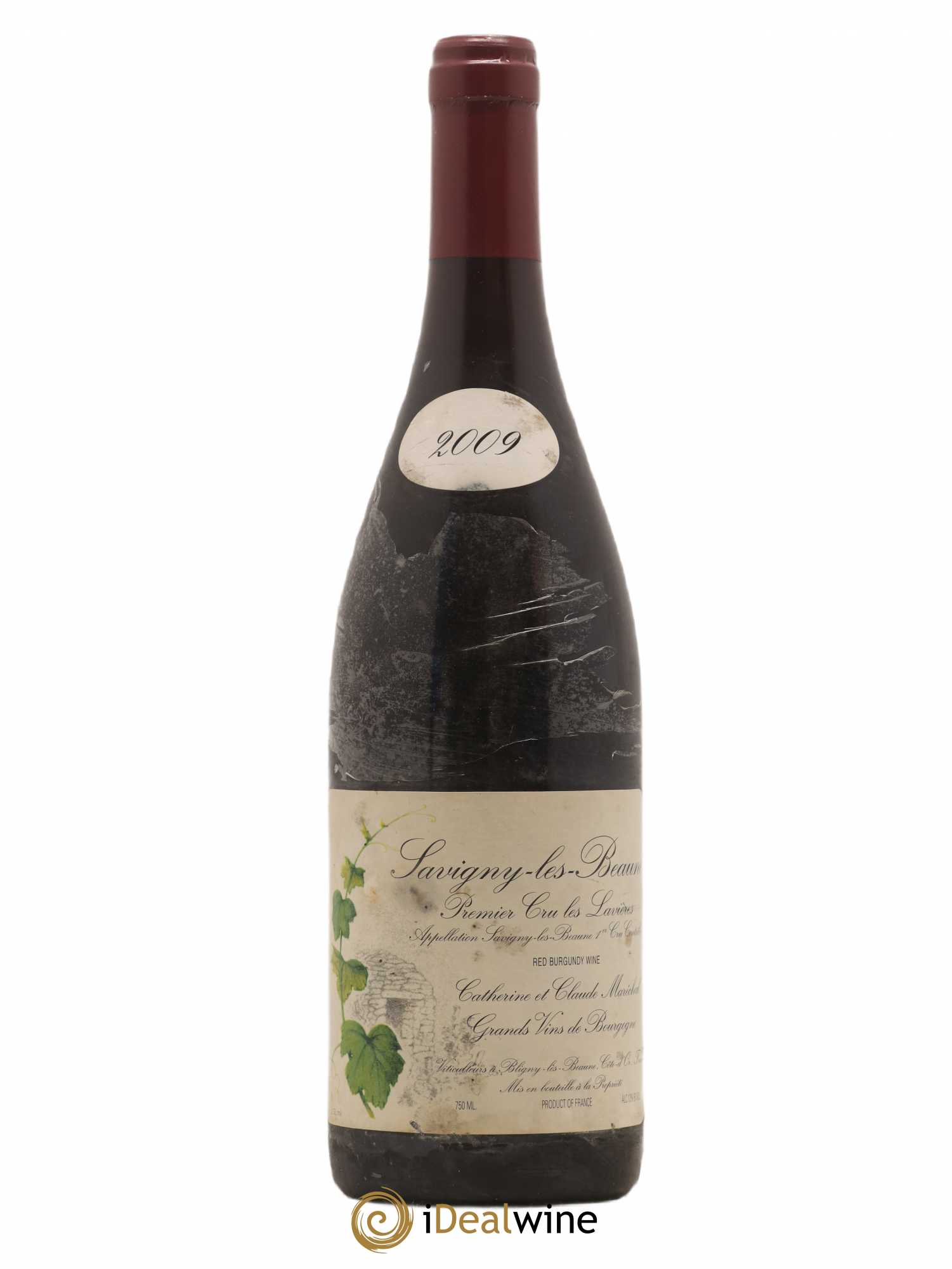 Savigny-lès-Beaune 1er Cru Lavieres Catherine Et Claude Marechal 2009 - Posten von 1 Flasche - 0