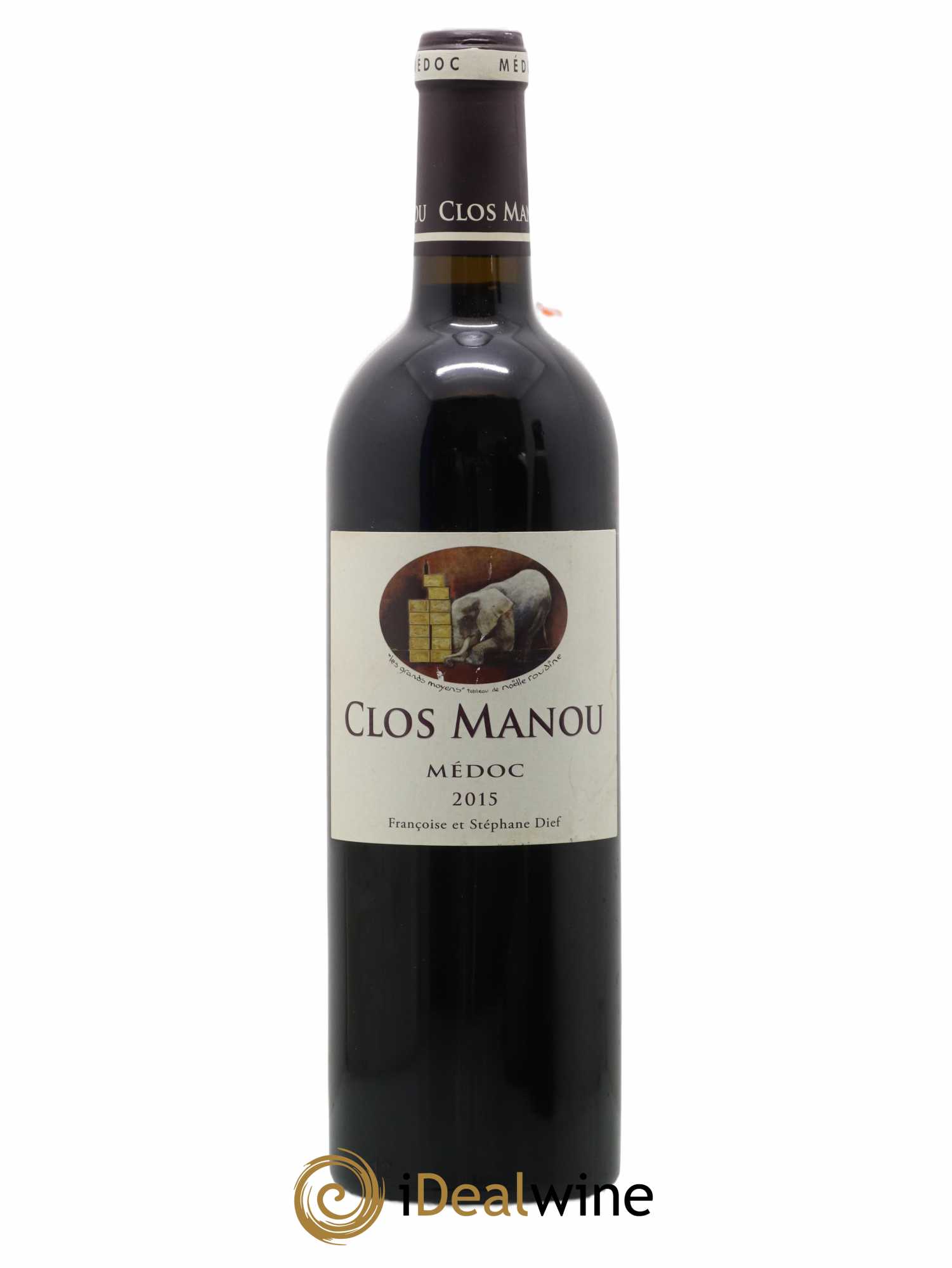 Clos Manou 2015 - Lot de 1 bouteille - 0