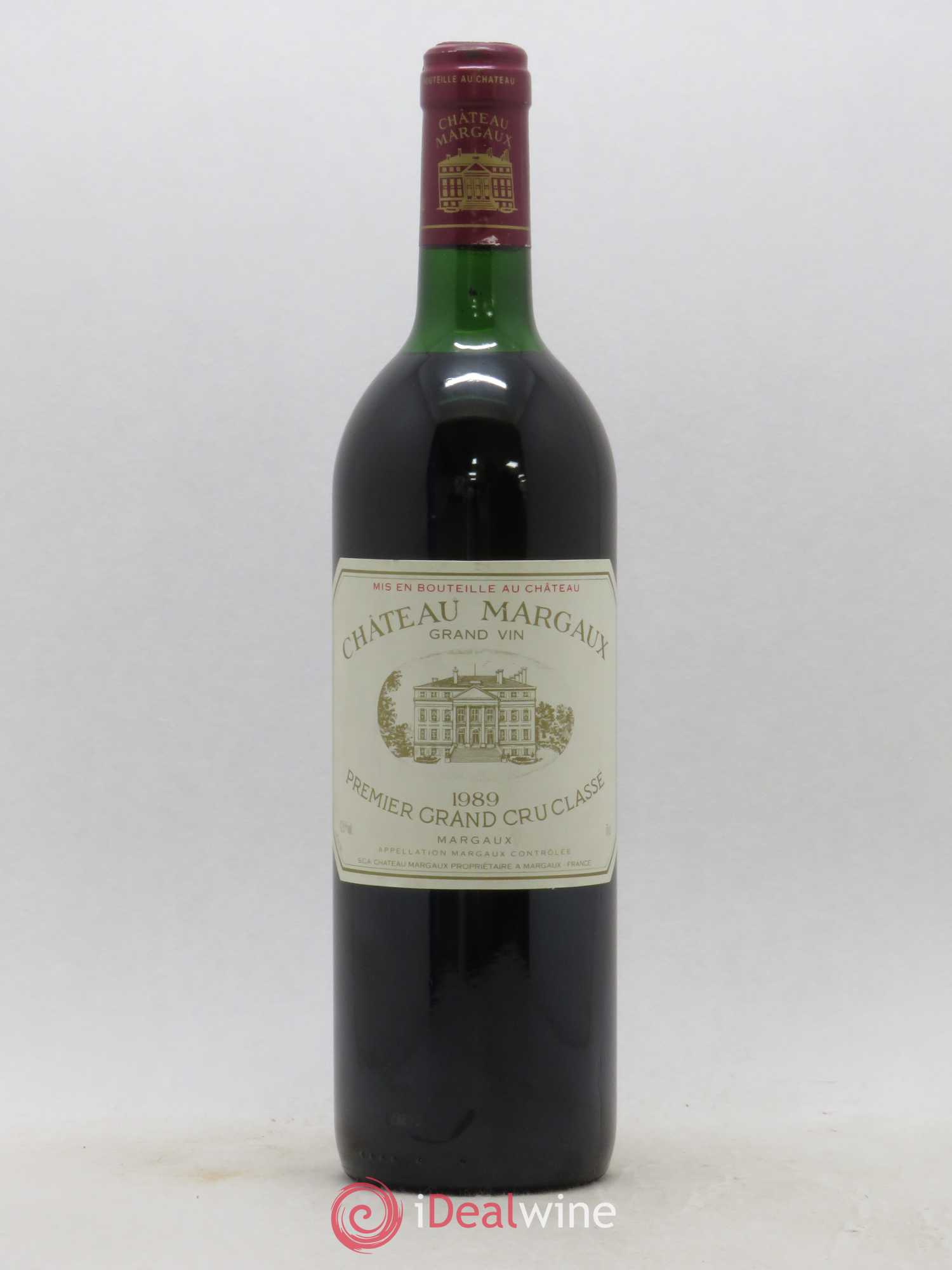 Château Margaux 1er Grand Cru Classé 1989 - Lot de 1 bouteille - 0