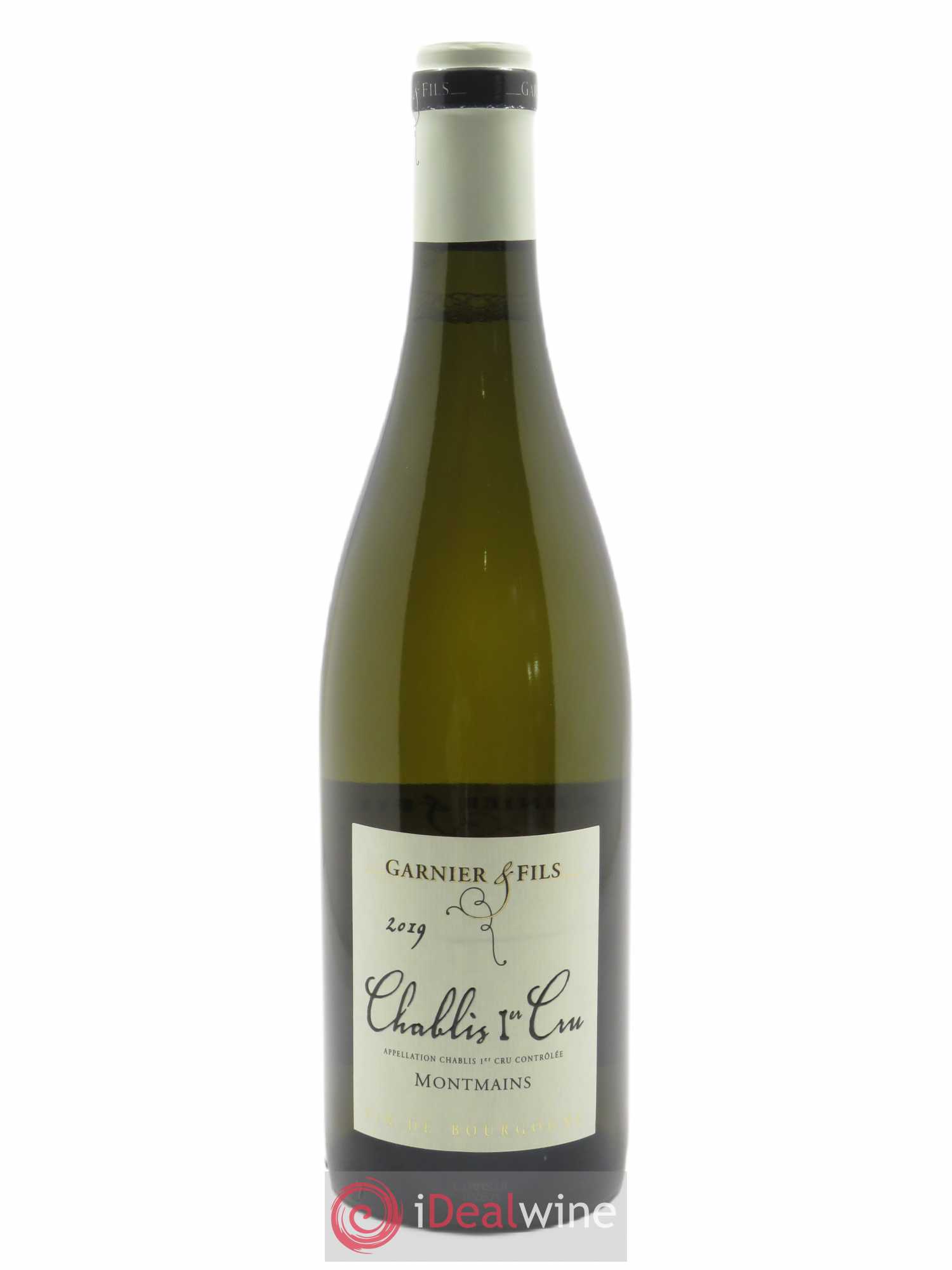 Chablis 1er Cru Montmains Garnier & Fils 2019 - Lot de 1 bouteille - 0