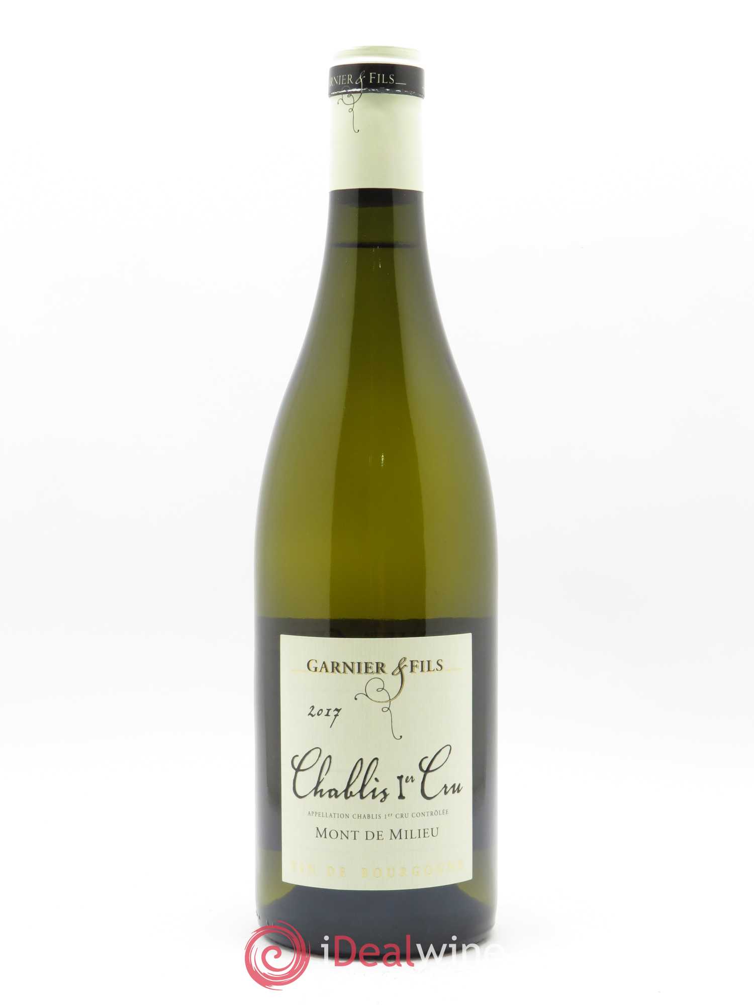 Chablis 1er Cru Mont de Milieu Garnier & Fils 2017 - Lot de 1 bouteille - 0