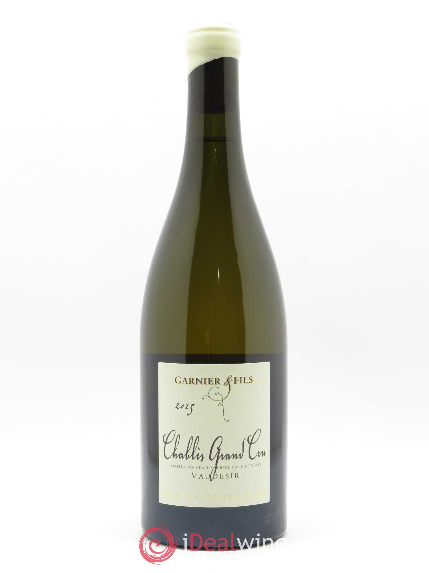Chablis Grand Cru Vaudésir Garnier & Fils 2015 - Lot de 1 bouteille - 0