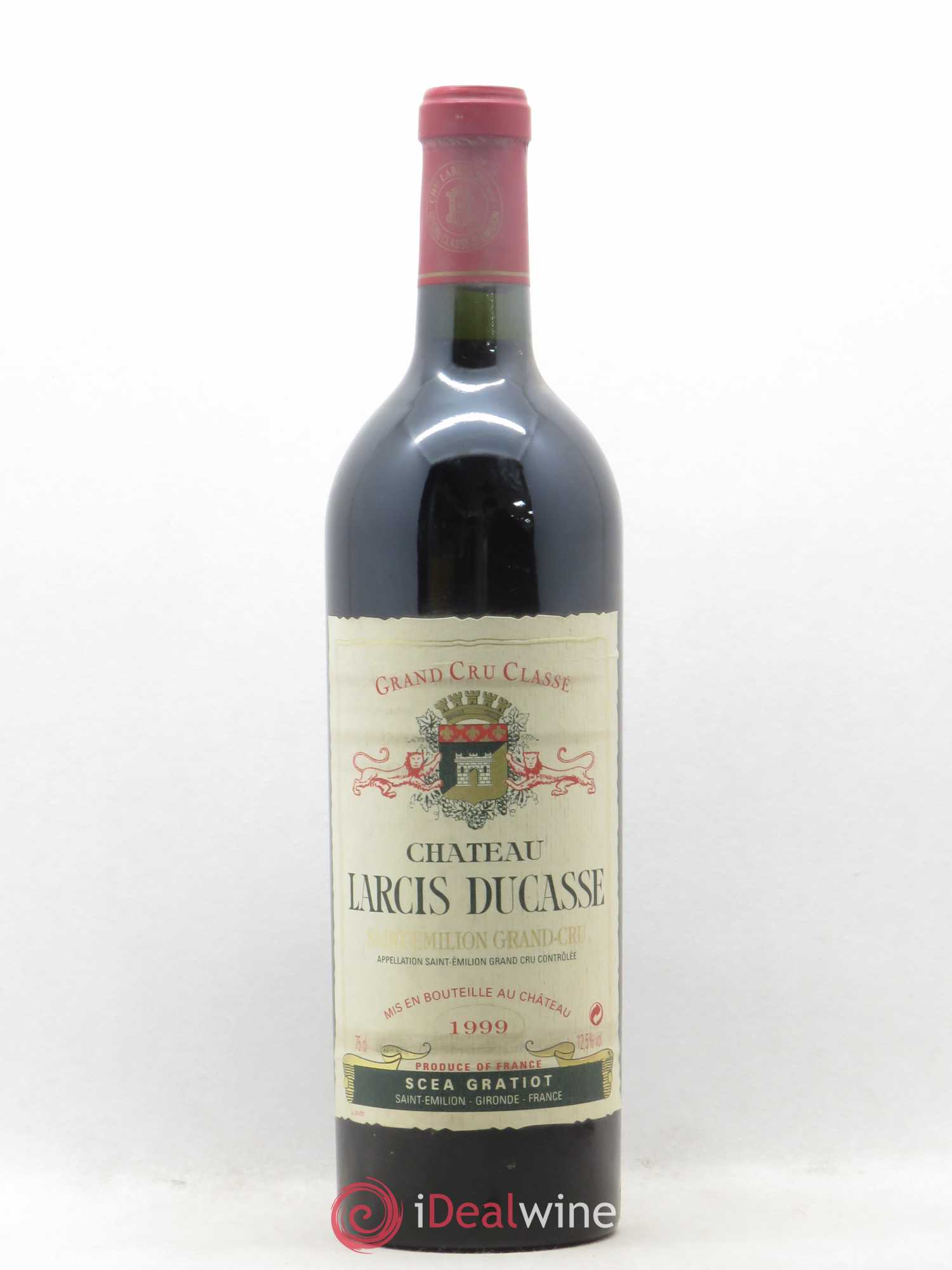 Château Larcis Ducasse 1er Grand Cru Classé B 1999 - Lot de 1 bouteille - 0