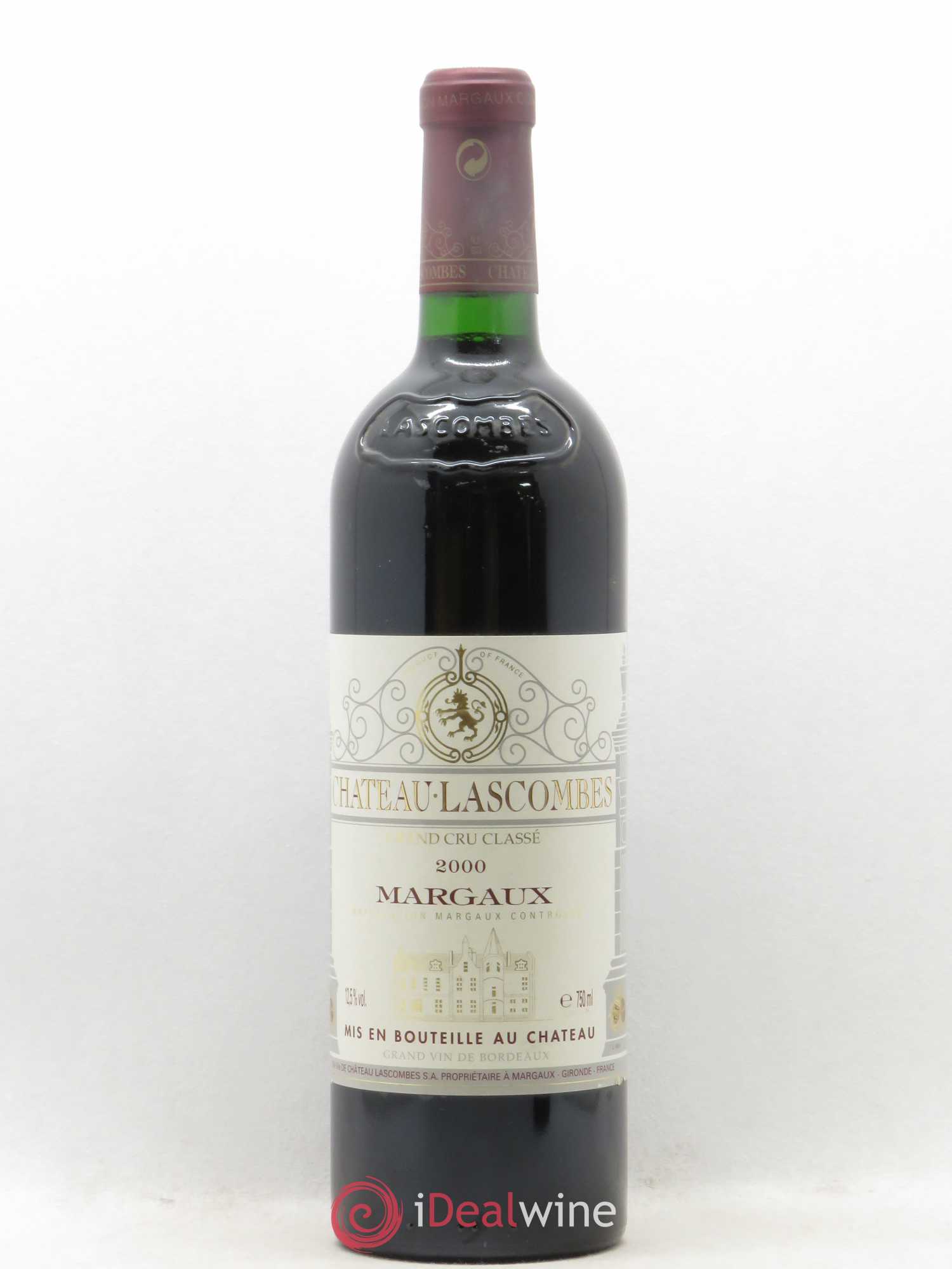 Château Lascombes 2ème Grand Cru Classé 2000 - Lot de 1 bouteille - 0