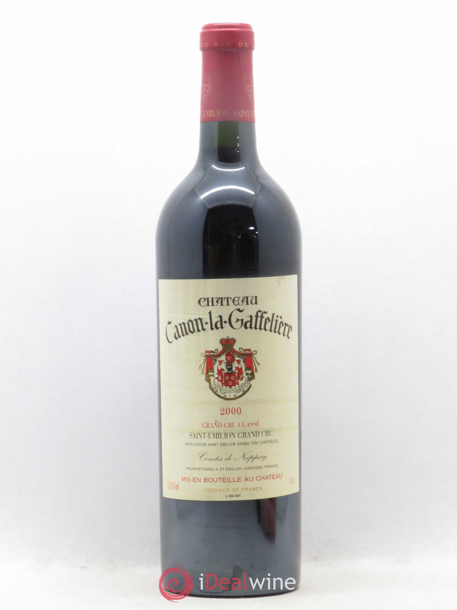 Château Canon la Gaffelière 1er Grand Cru Classé B 2000 - Lot de 1 bouteille - 0