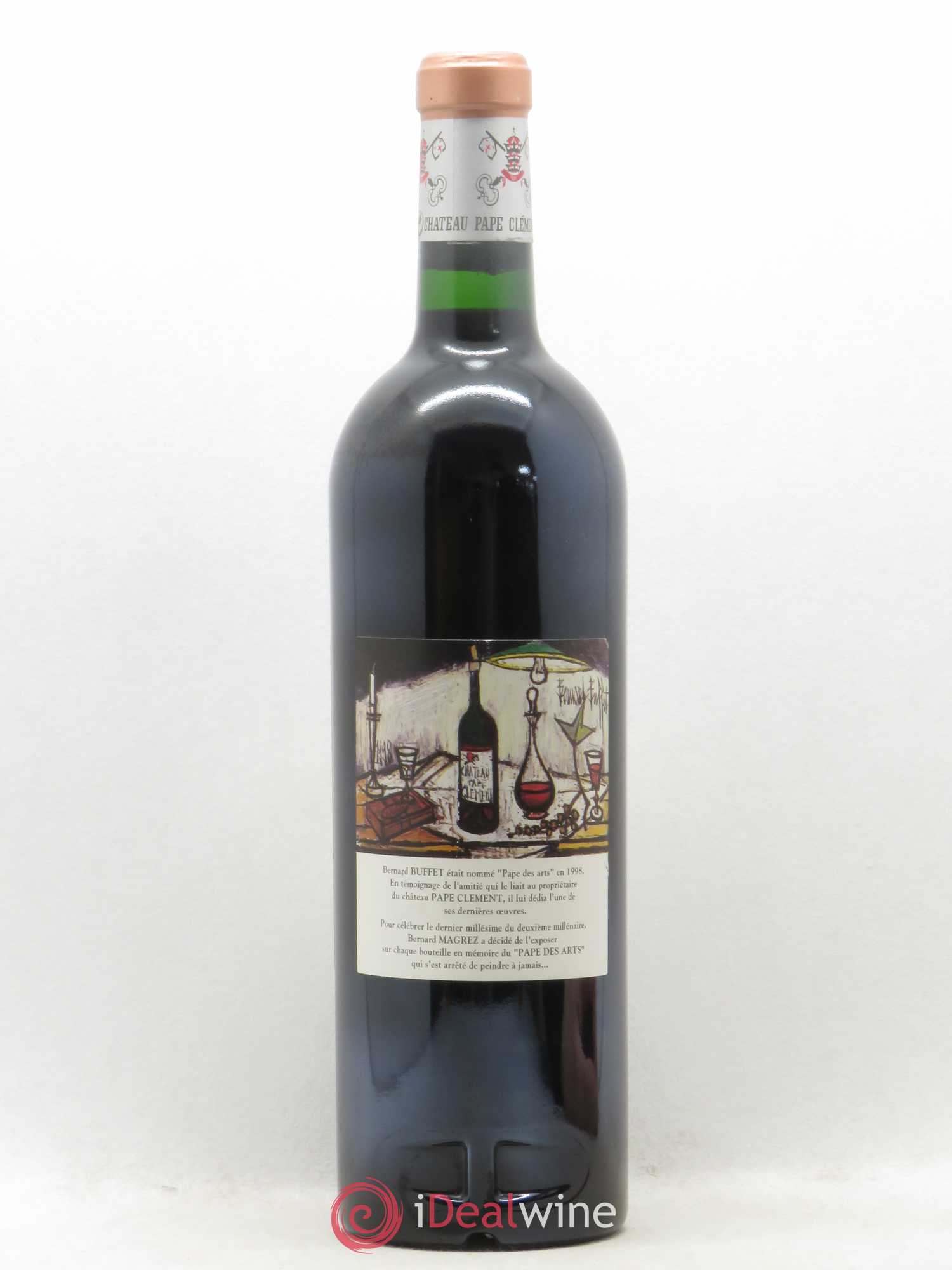 Château Pape Clément Cru Classé de Graves 2000 - Lot de 1 bouteille - 1