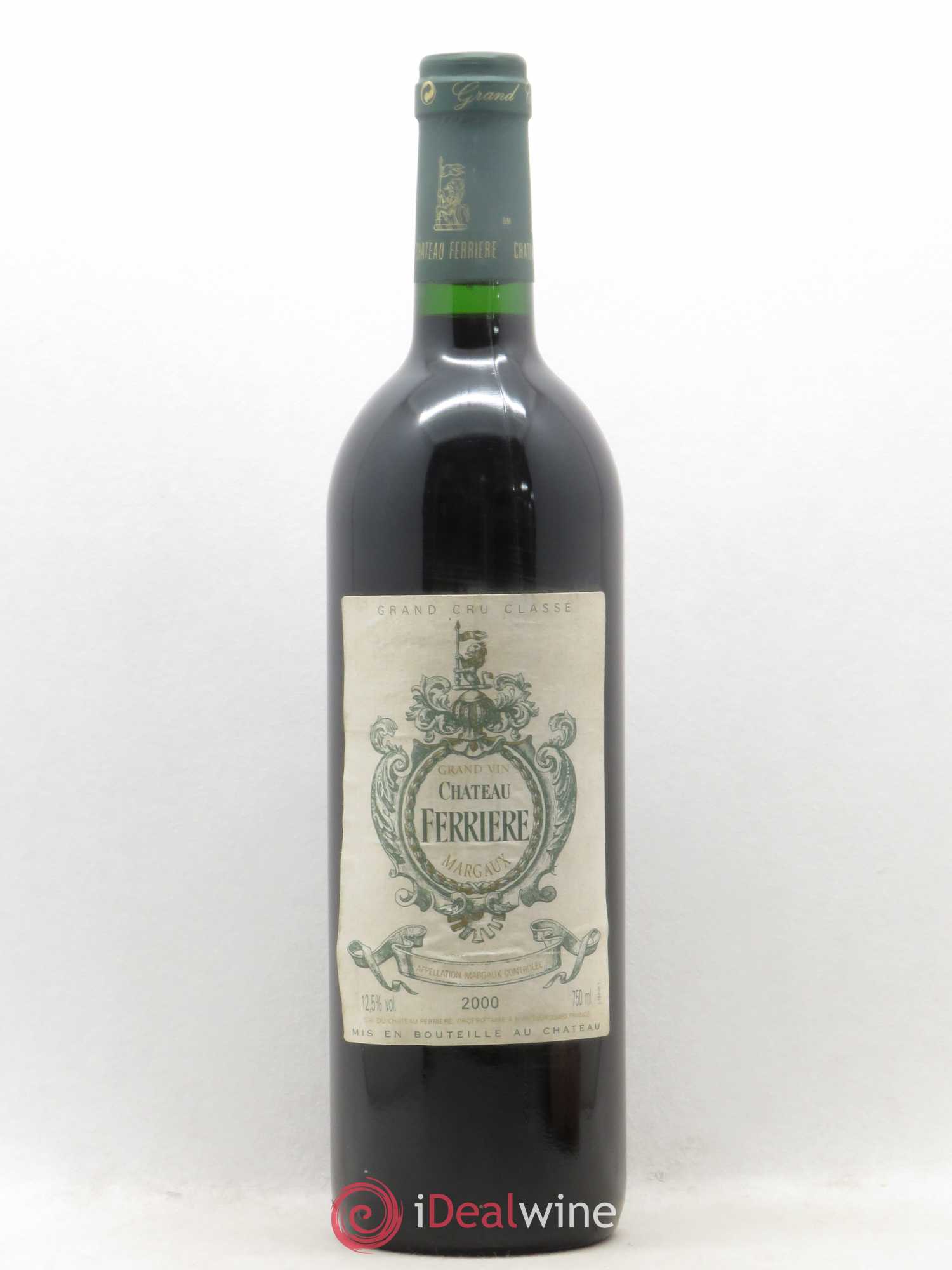 Château Ferrière 3ème Grand Cru Classé 2000 - Lot de 1 bouteille - 0