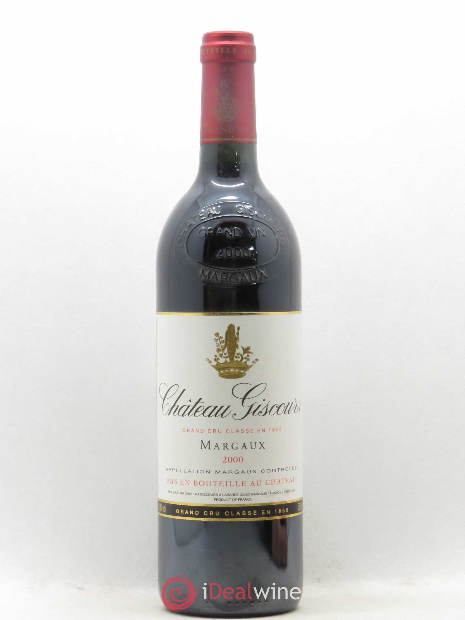 Château Giscours 3ème Grand Cru Classé 2000 - Lot de 1 bouteille - 0