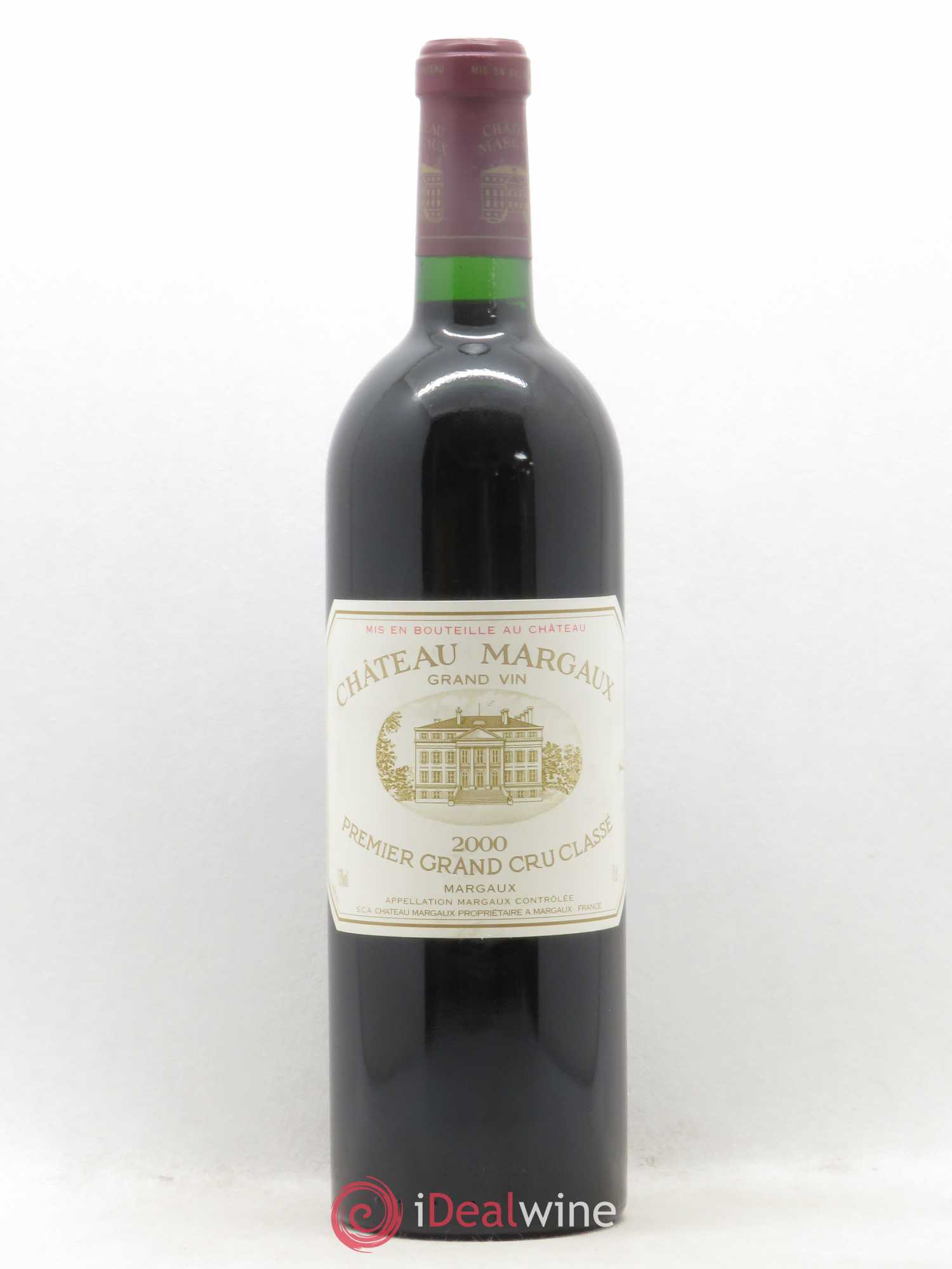 Château Margaux 1er Grand Cru Classé 2000 - Lot de 1 bouteille - 0