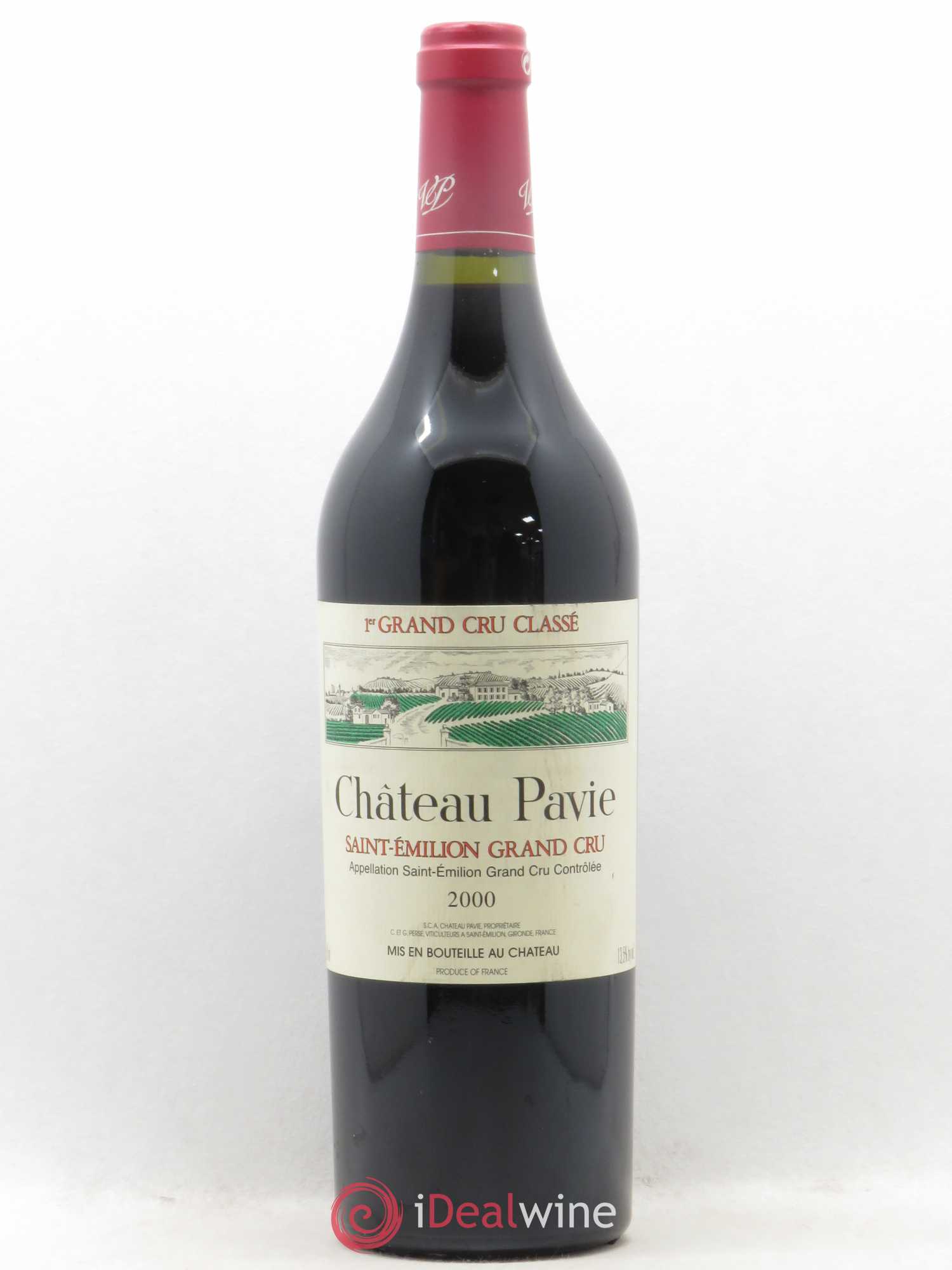 Château Pavie 1er Grand Cru Classé A 2000 - Lot de 1 bouteille - 0