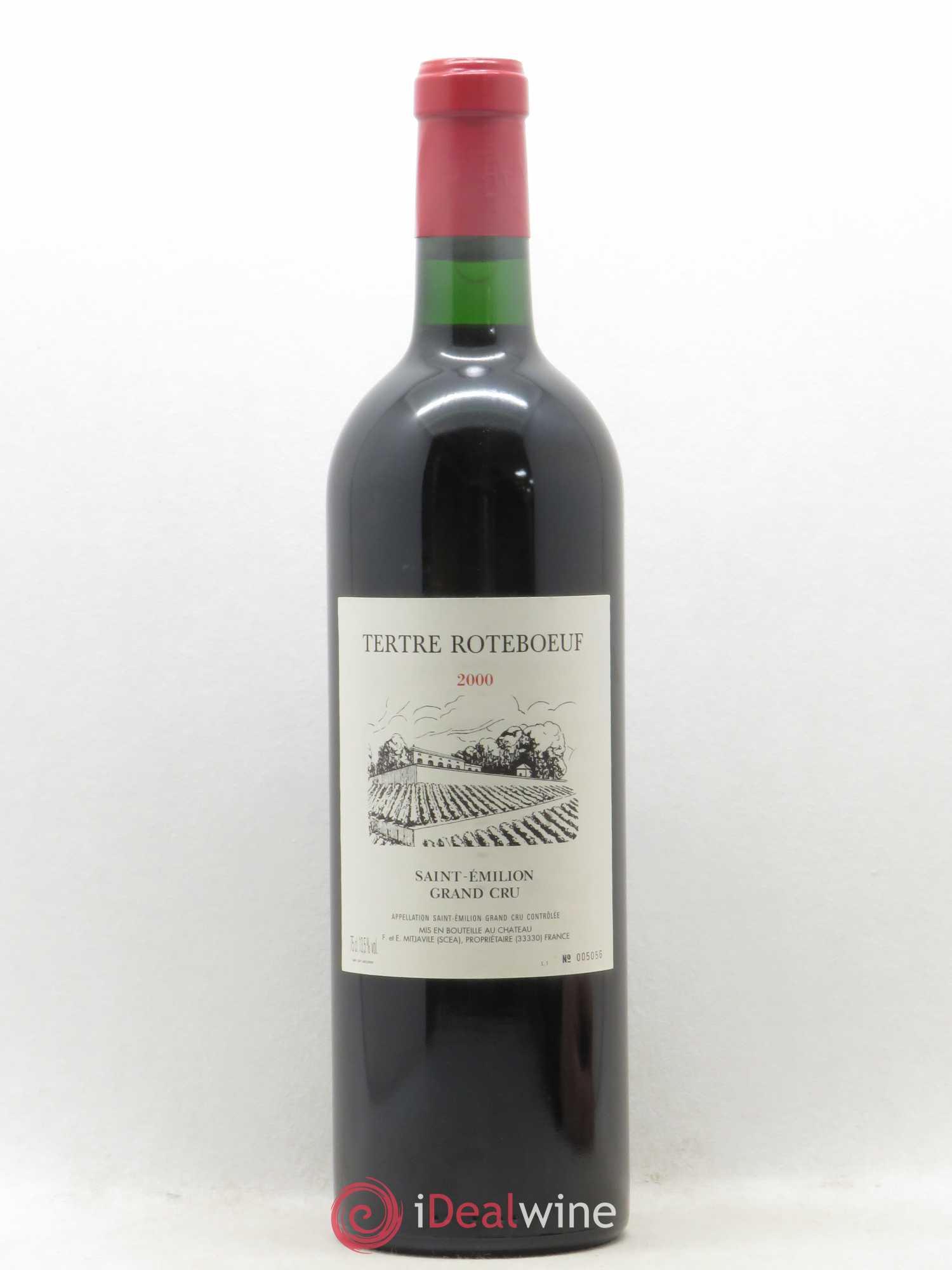 Château Tertre Roteboeuf 2000 - Posten von 1 Flasche - 0