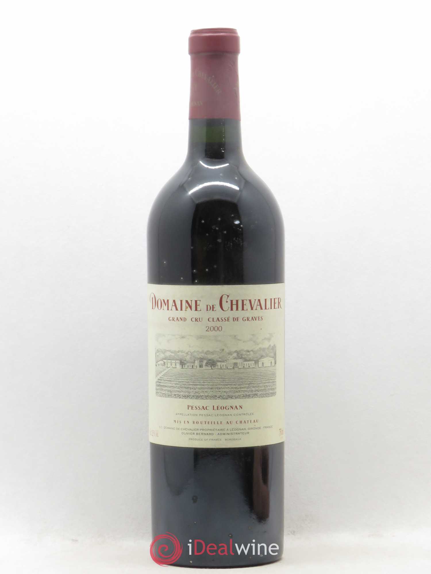Domaine de Chevalier Cru Classé de Graves 2000 - Lot de 1 bouteille - 0