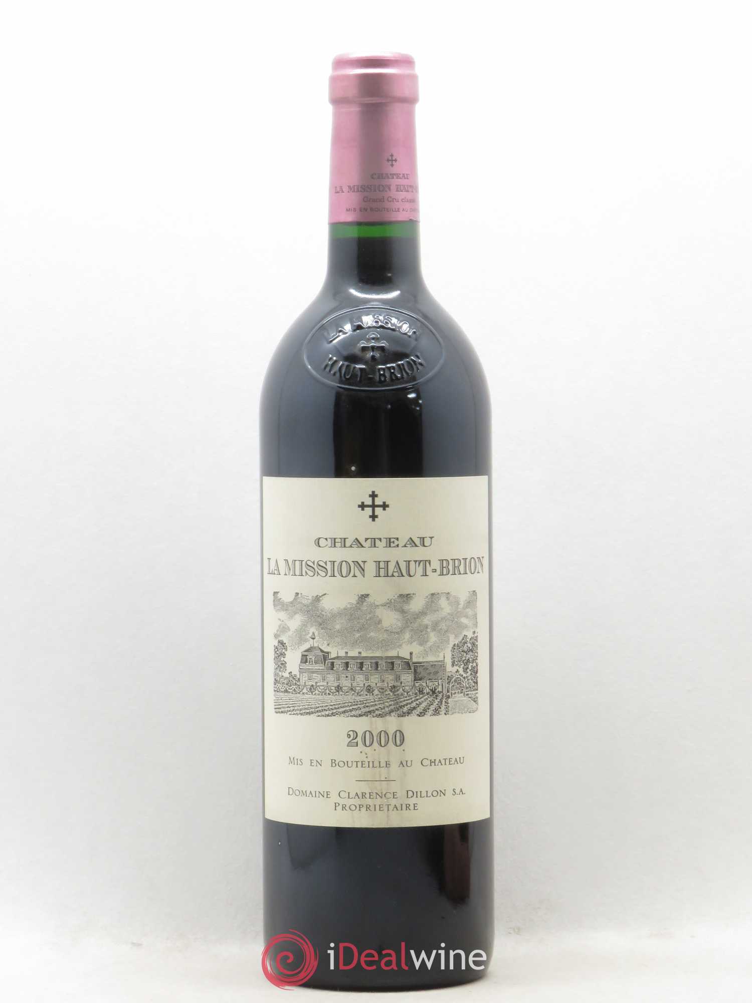 Château la Mission Haut-Brion Cru Classé de Graves 2000 - Lot de 1 bouteille - 0