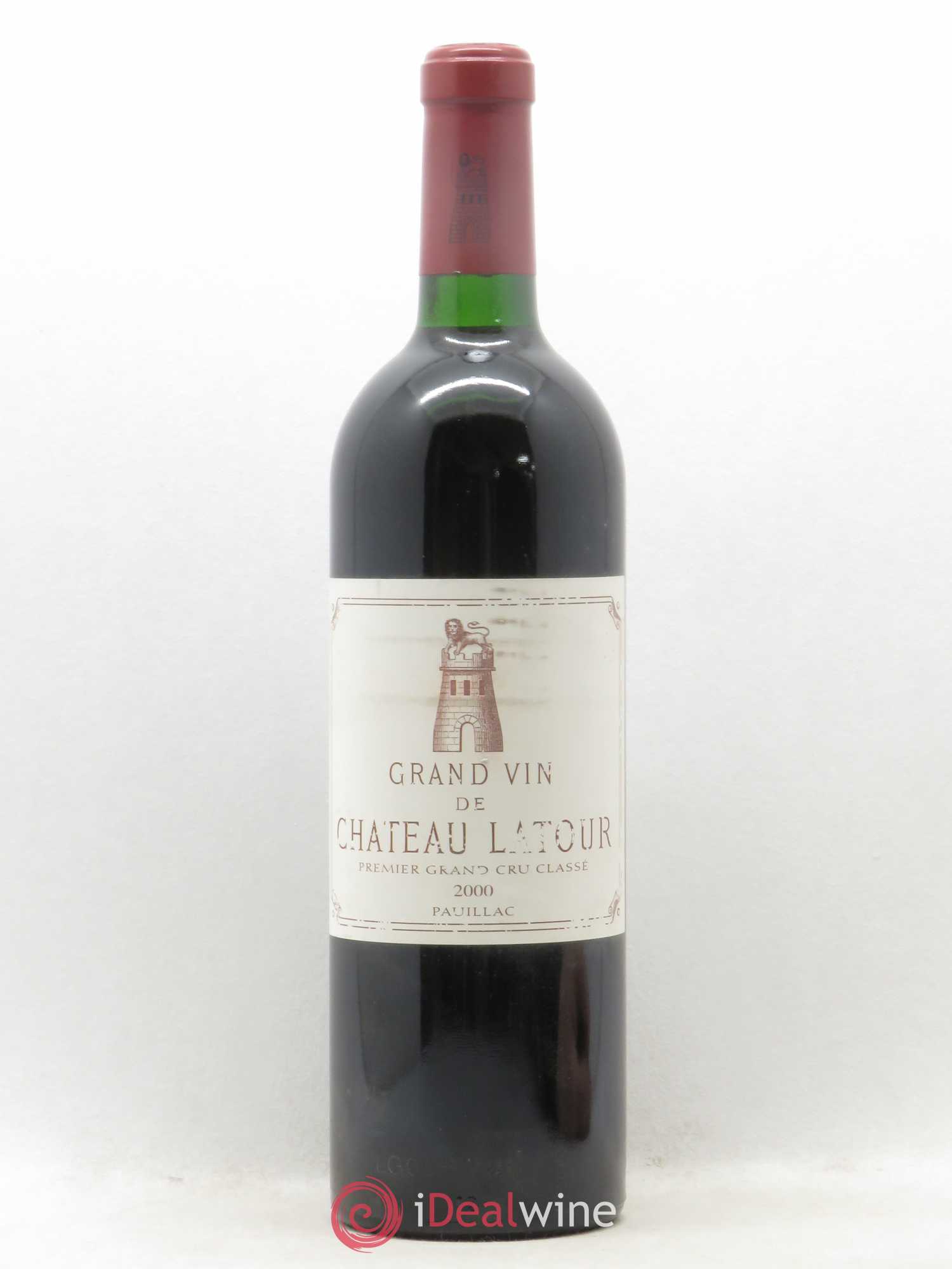 Château Latour 1er Grand Cru Classé 2000 - Lot de 1 bouteille - 0