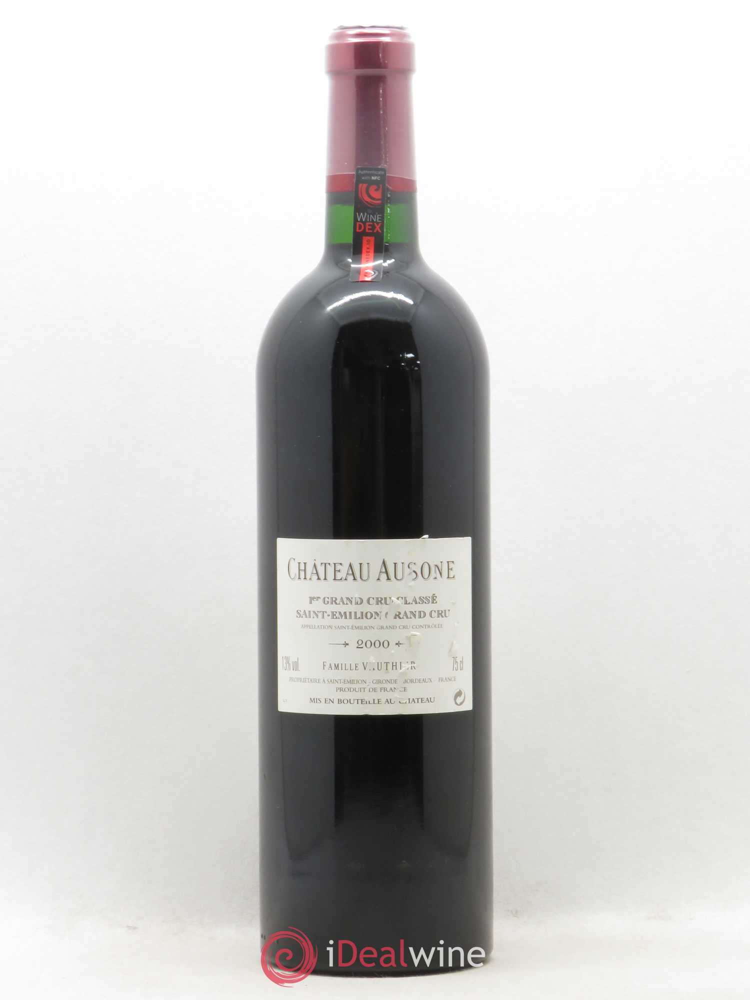 Château Ausone 1er Grand Cru Classé A 2000 - Lot de 1 bouteille - 1